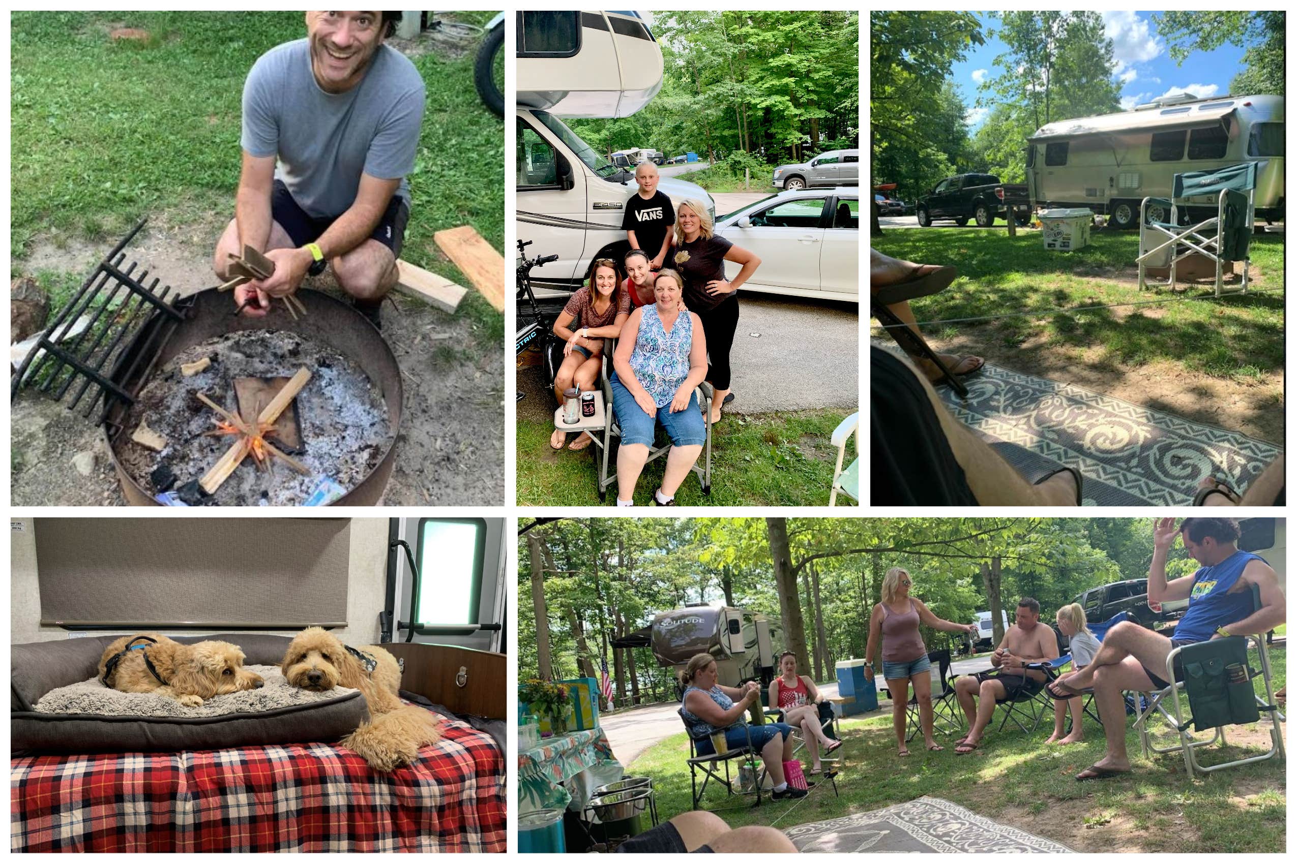 Justin F.'s photo of glamping accommodations at Punderson State Park Campground near Beachwood, OH