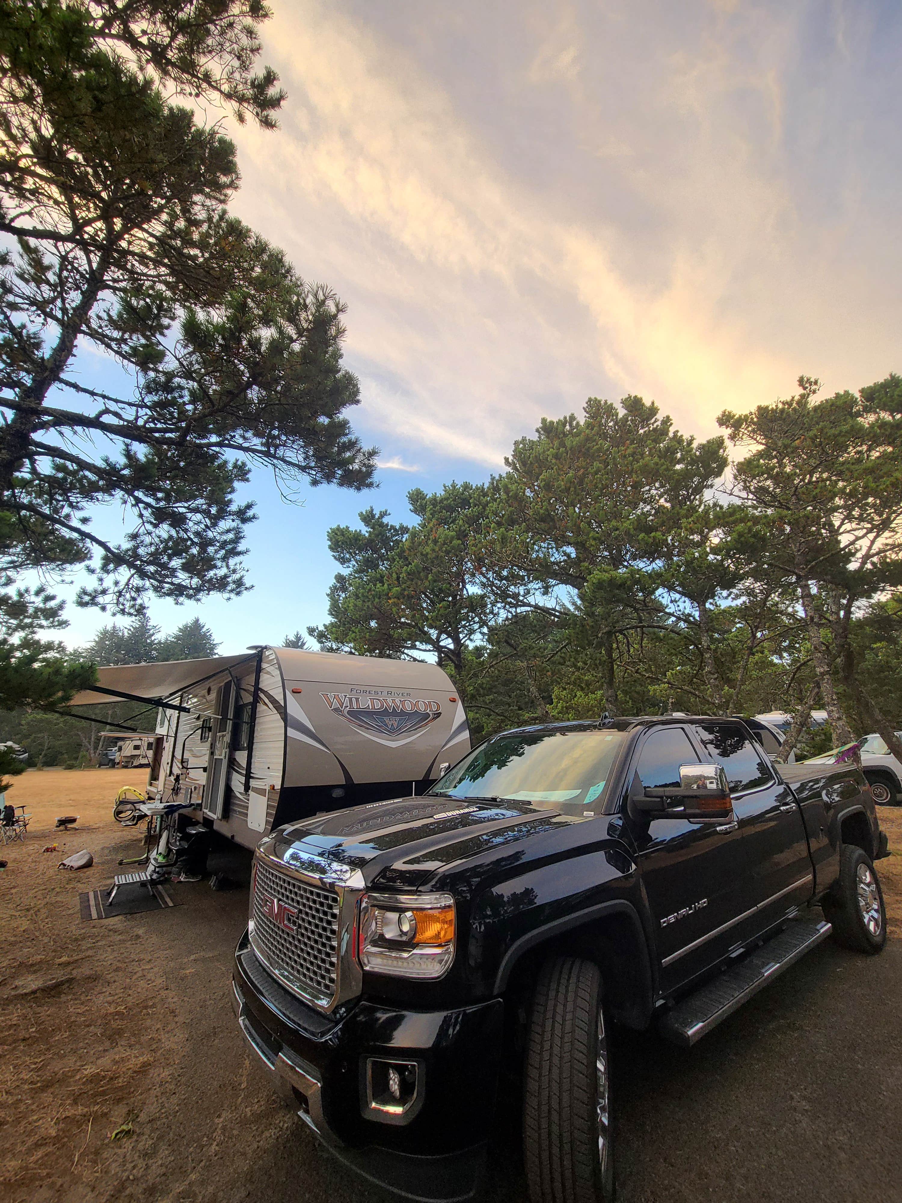 Brian P.'s photo of rv camping at South Beach State Park Campground near Newport, OR