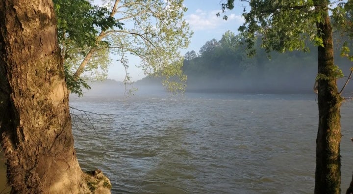 Cool morning on the Cumberland.
