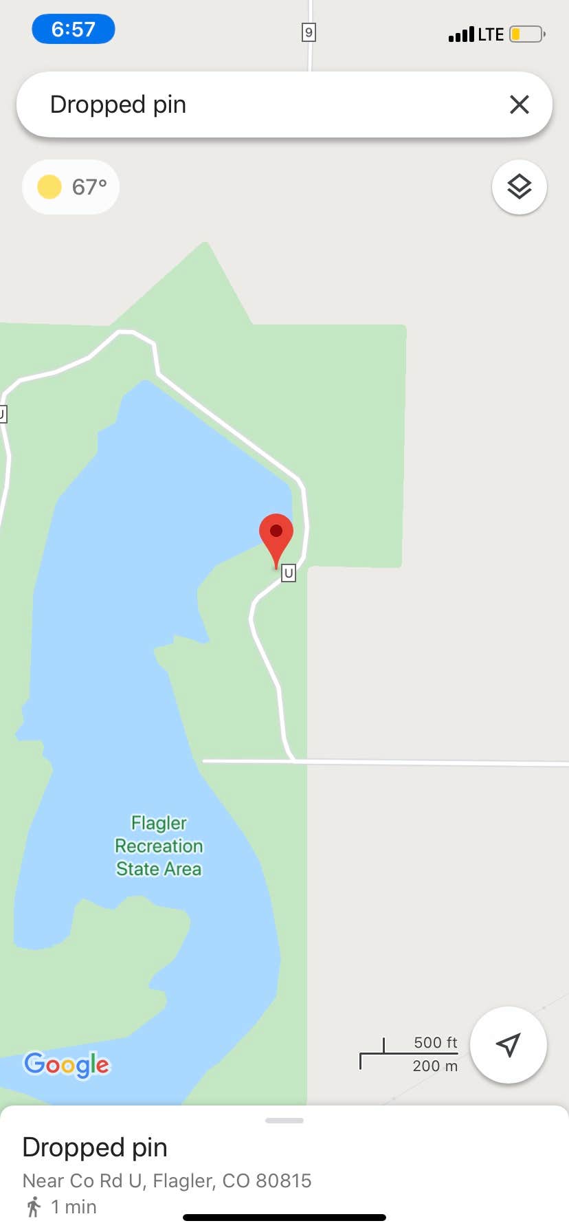 Camper submitted image from Flagler Reservoir State Wildlife Area Campground - LICENSED HUNTERS ONLY - 5