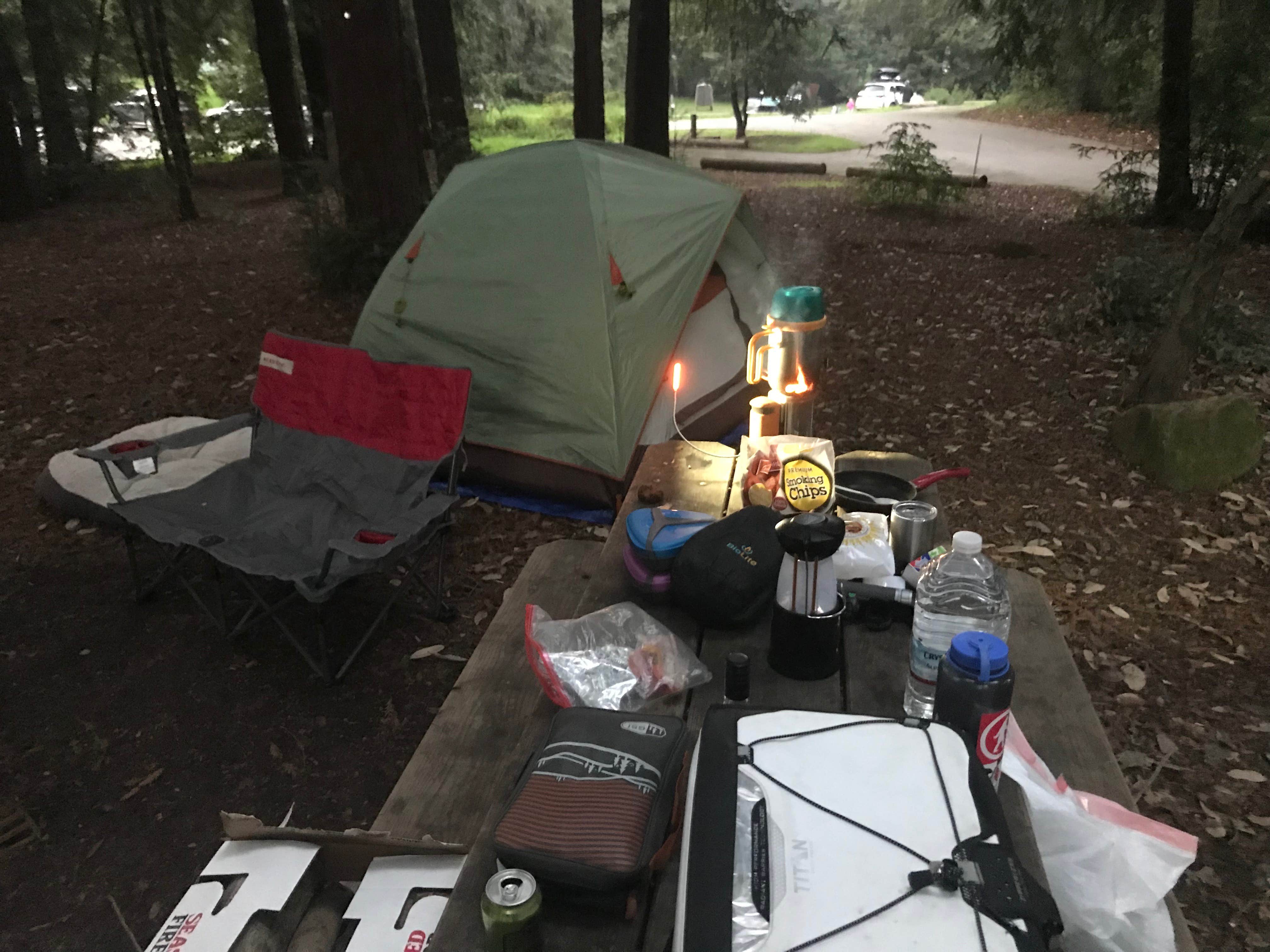 Camper submitted image from Mount Madonna County Park - 2