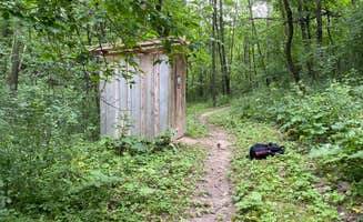 Stephanie K.'s photo of glamping accommodations at Lake Maria State Park Campground near Wayzata, MN