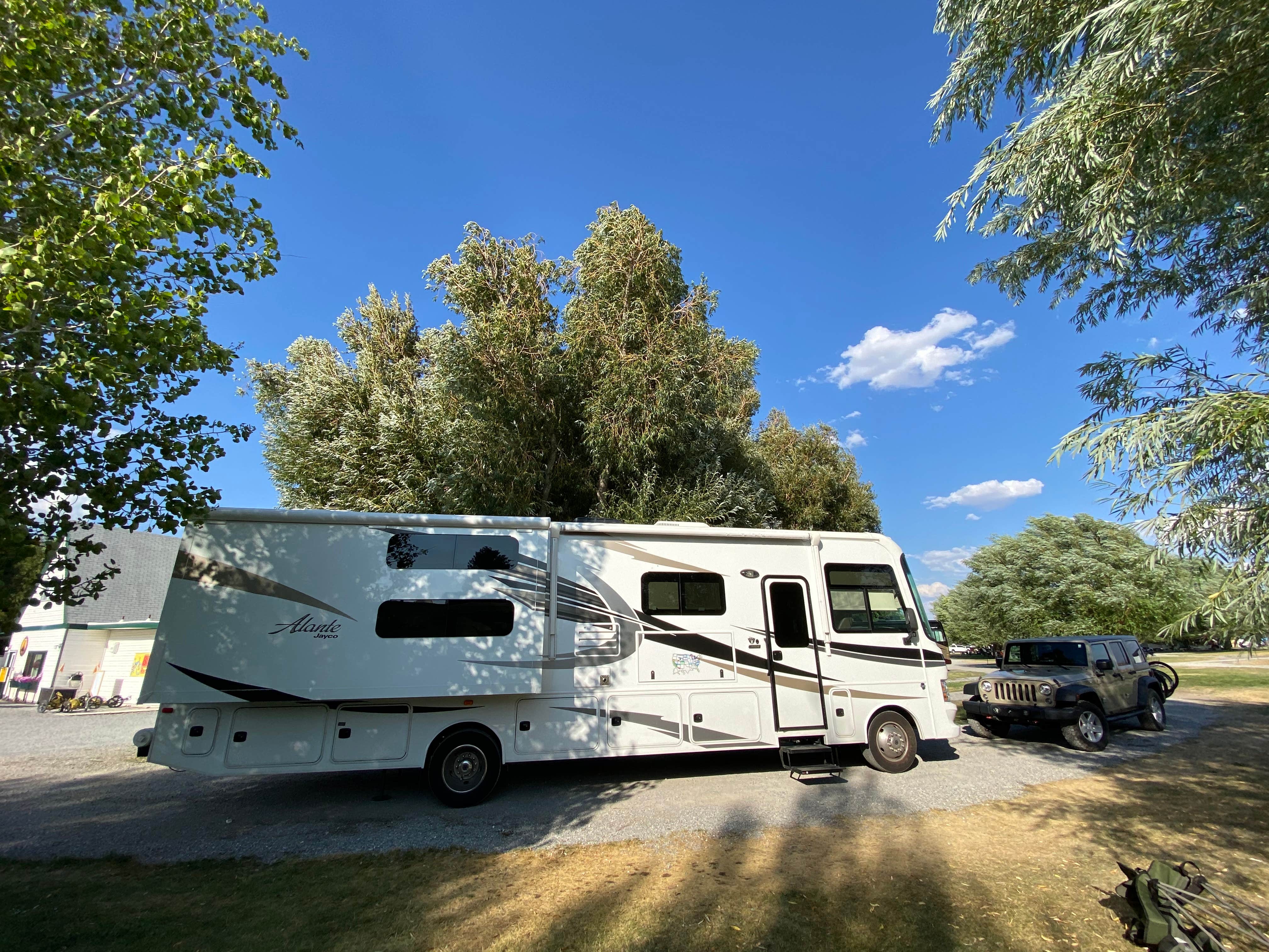 Zach H.'s photo of rv camping at Craters of the Moon RV Park near Mackay, ID