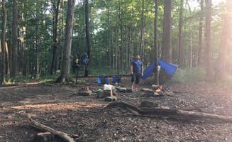 Mandy C.'s photo of tent camping at Turnhole Backcountry Campsite — Mammoth Cave National Park near Mount Juliet, TN