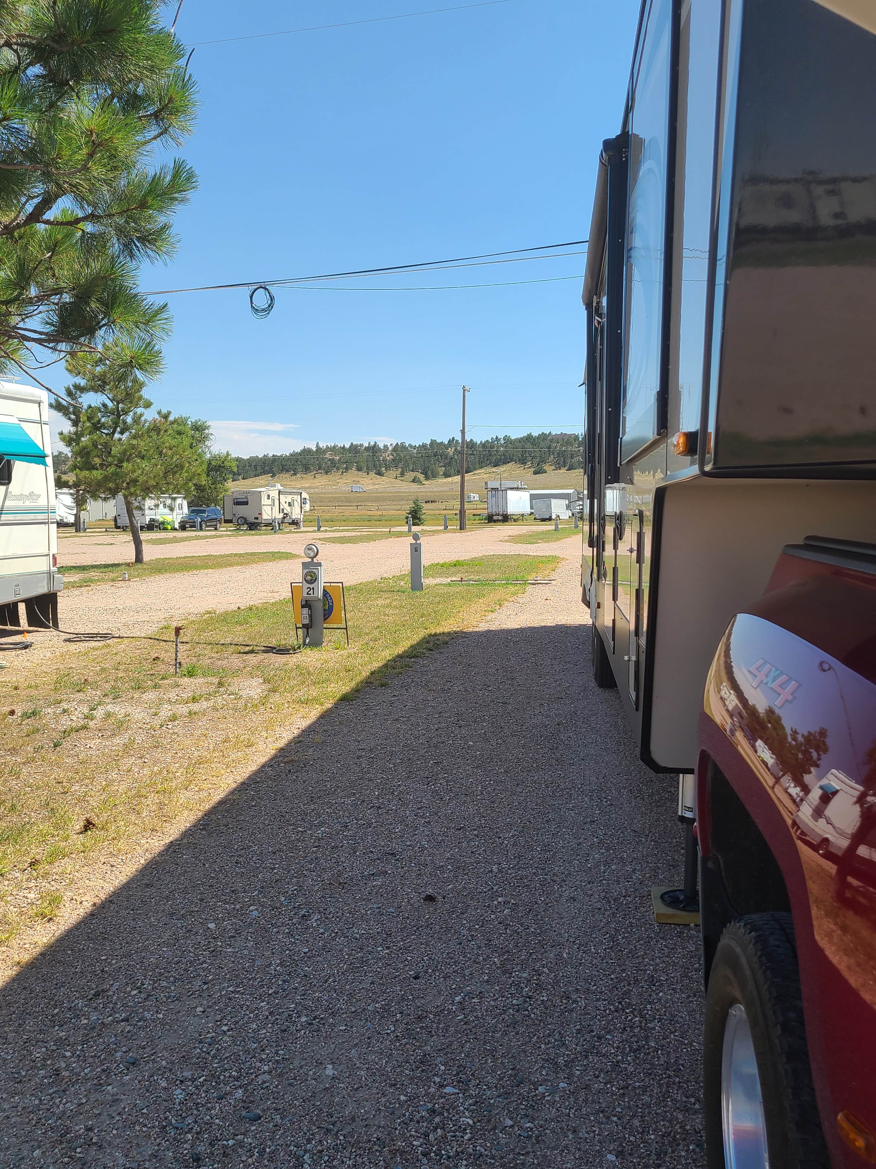 Bonnie A.'s photo of rv camping at Pine Bluffs RV Resort near Gering, NE