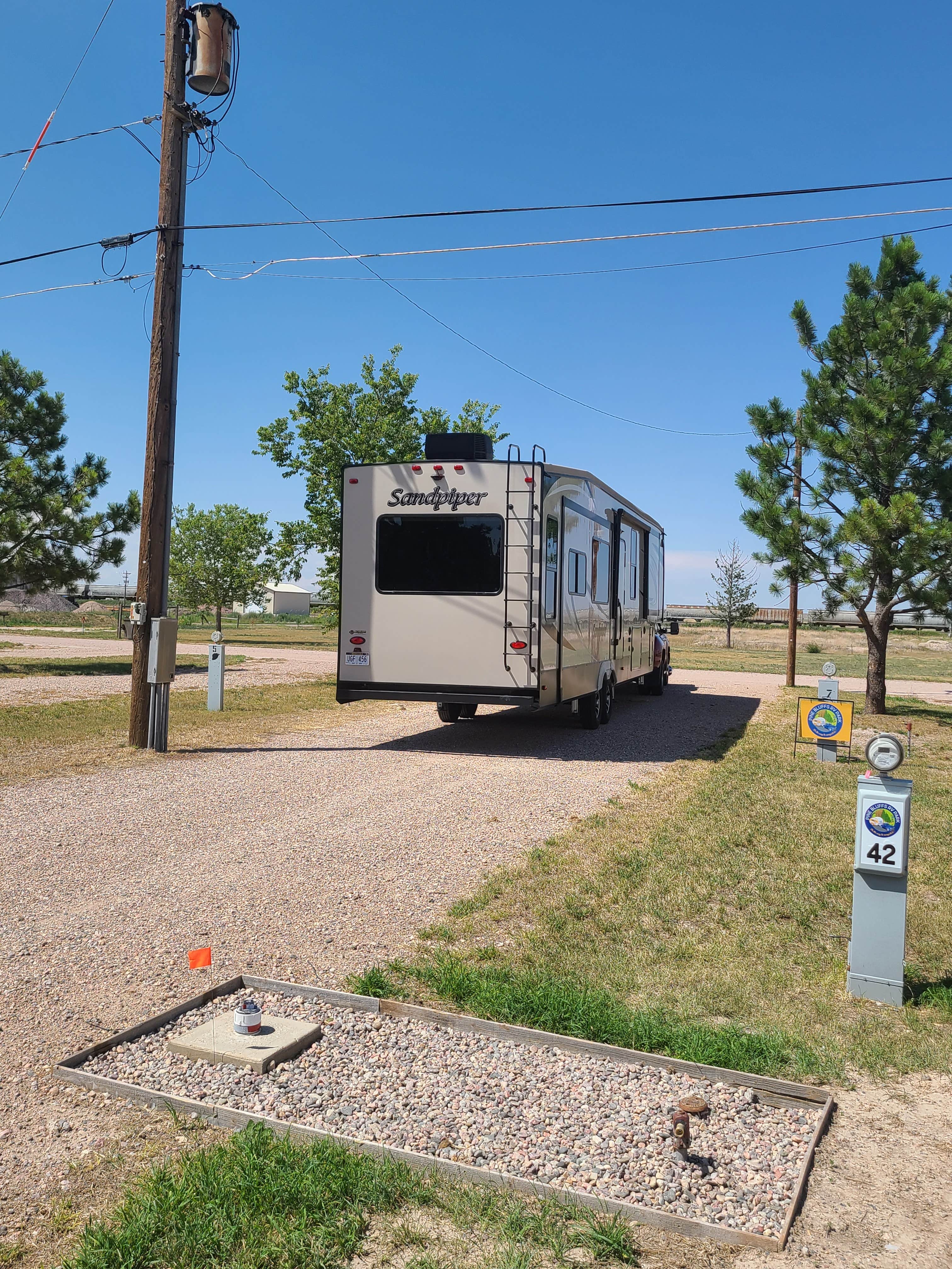 Bonnie A.'s photo of rv camping at Pine Bluffs RV Resort near Gering, NE
