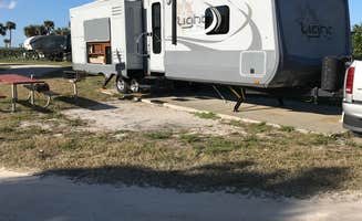 Nina H.'s photo of rv camping at Jetty Park Campground near Merritt Island, FL