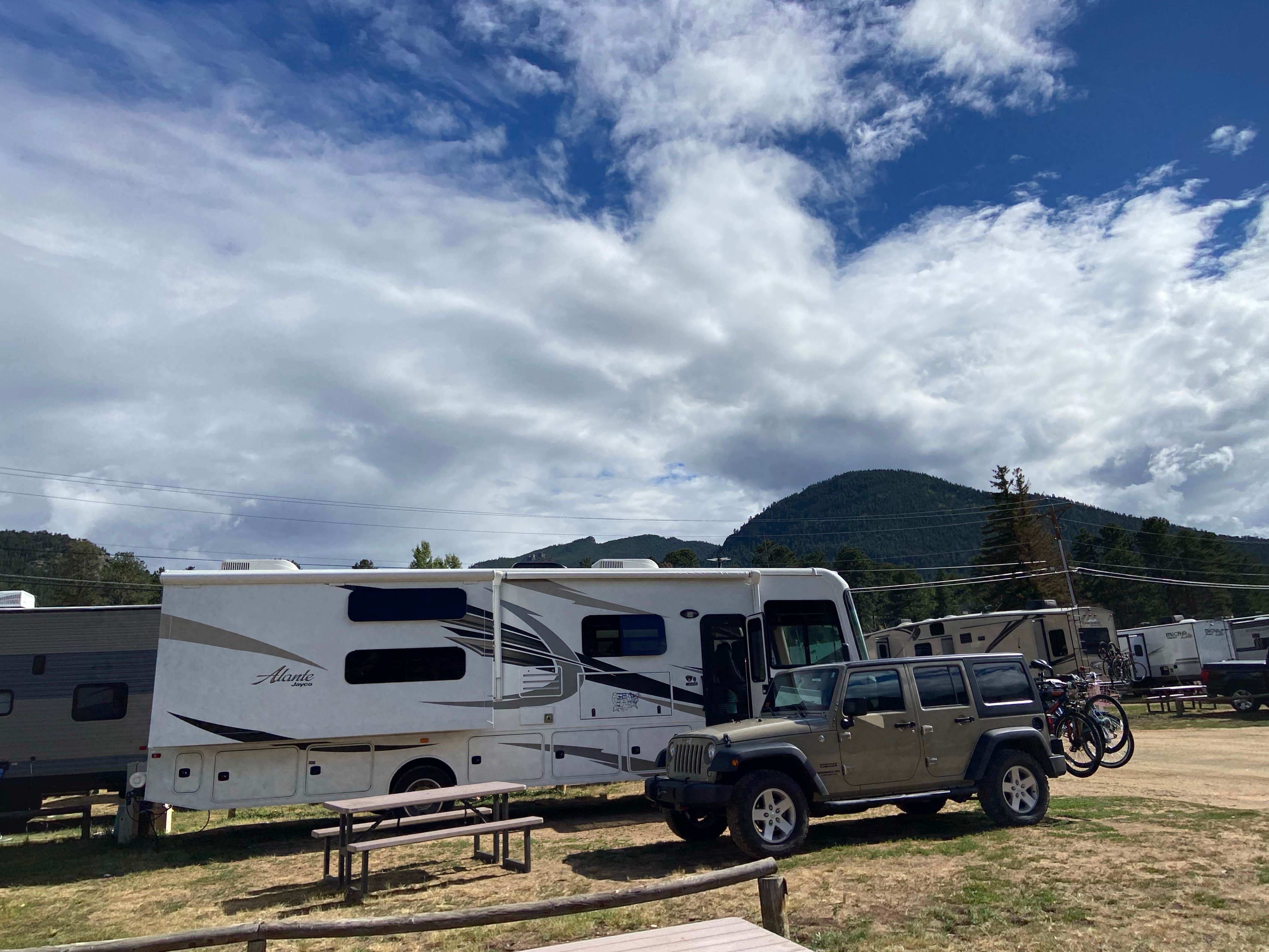 Zach H.'s photo of rv camping at Spruce Lake RV Park near Grand Lake, CO