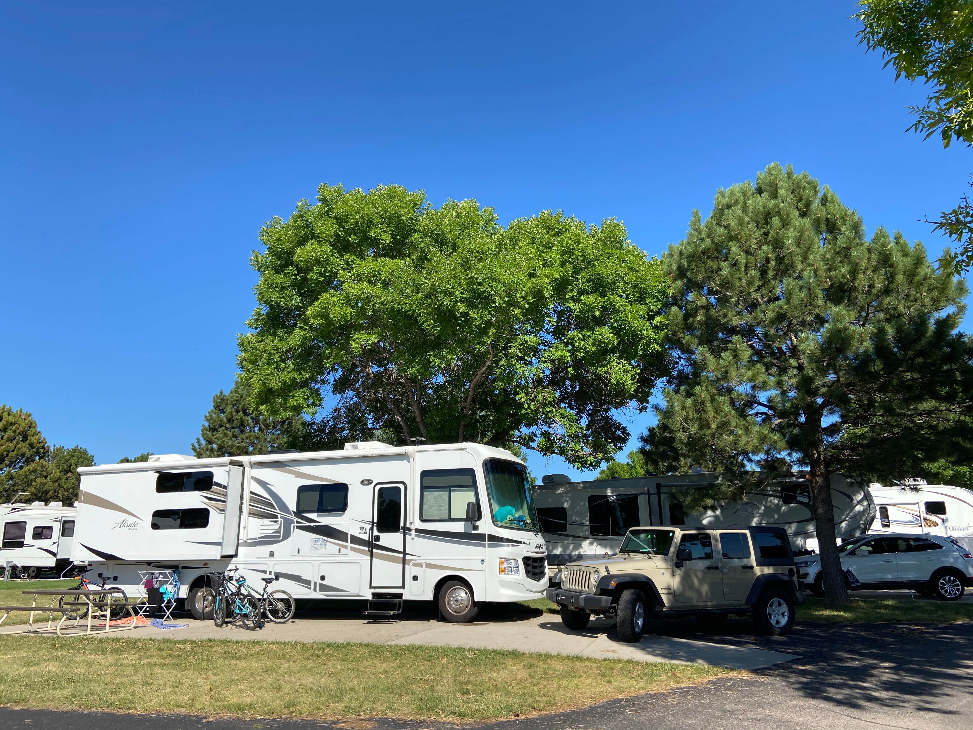 Zach H.'s photo of rv camping at Hart Ranch RV Resort near Hermosa, SD