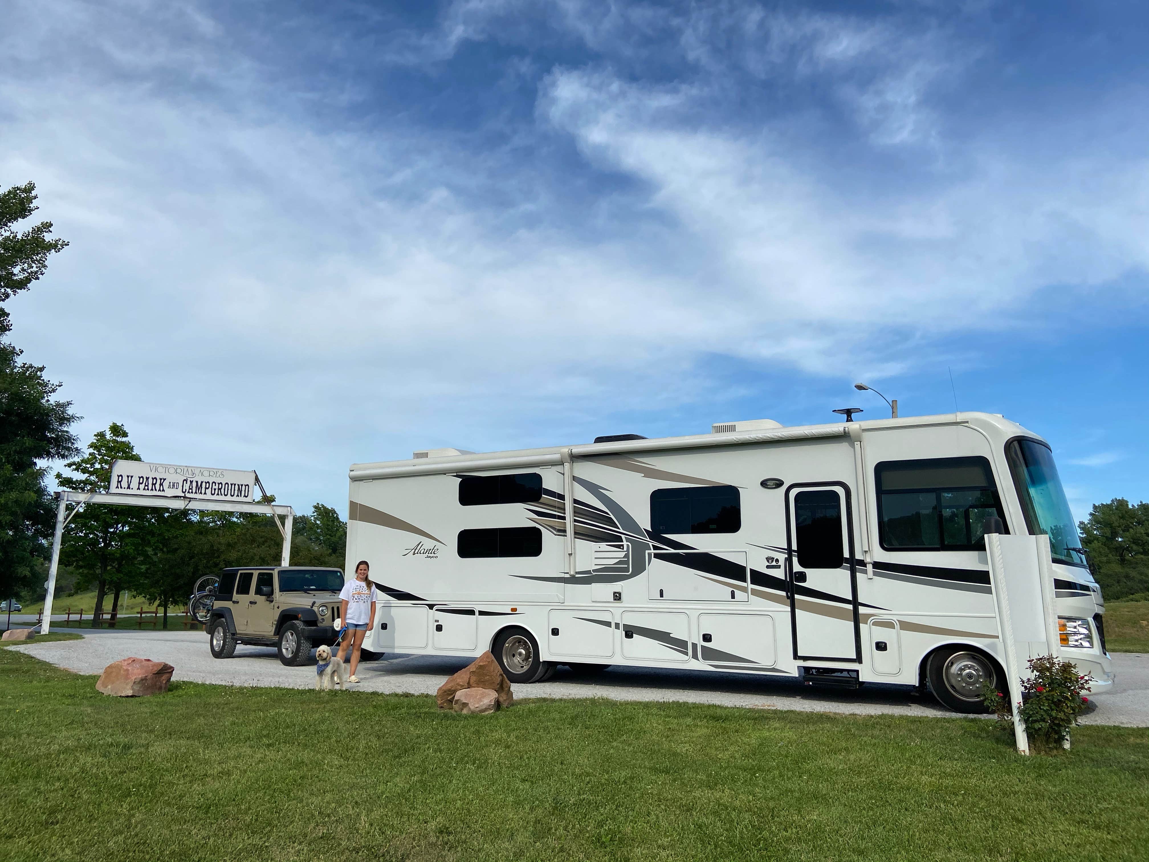 Zach H.'s photo of rv camping at Victorian Acres RV Park & Campground near Martell, NE