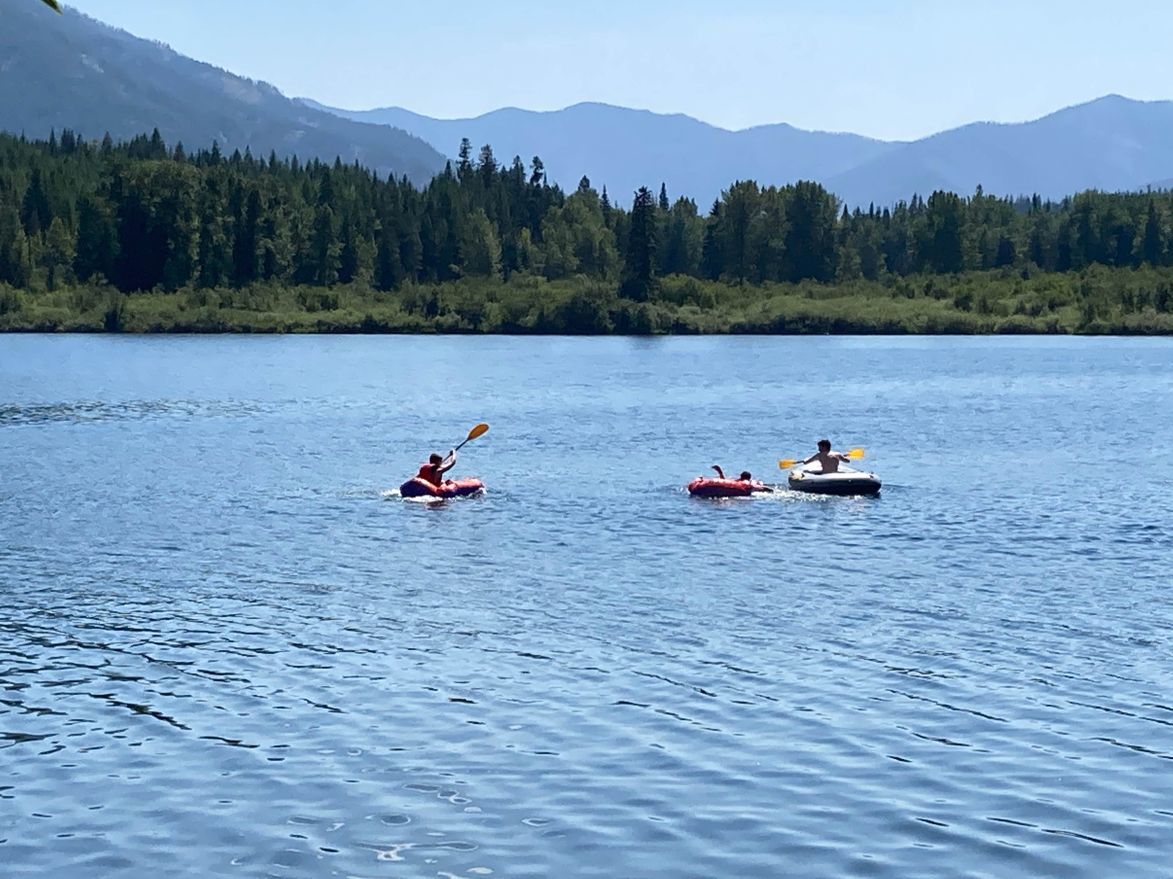 Camper-submitted photo at Bad Medicine Campground near Clark Fork, ID