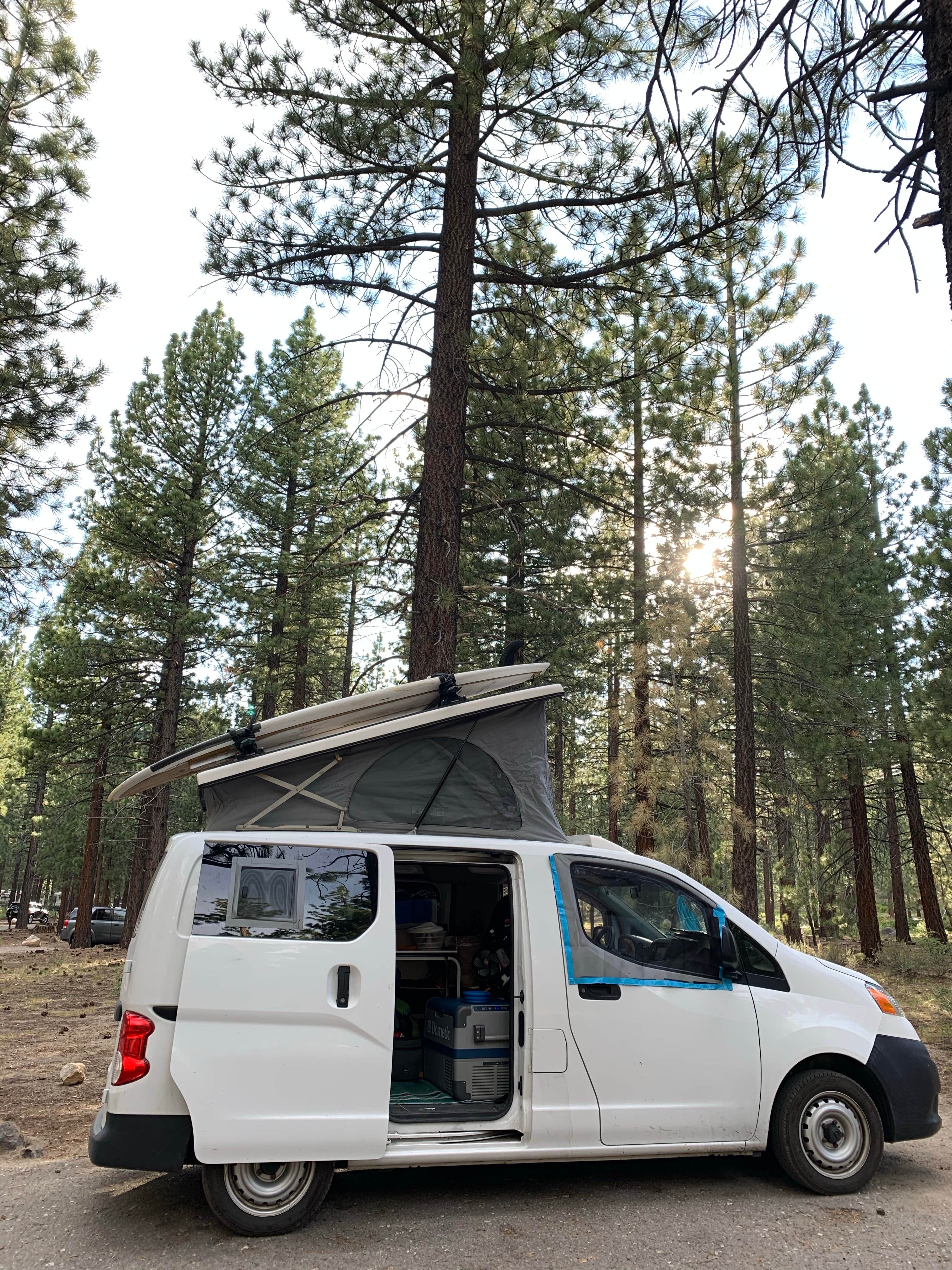 Amy E.'s photo of rv camping at Old Shady Rest Campground near June Lake, CA