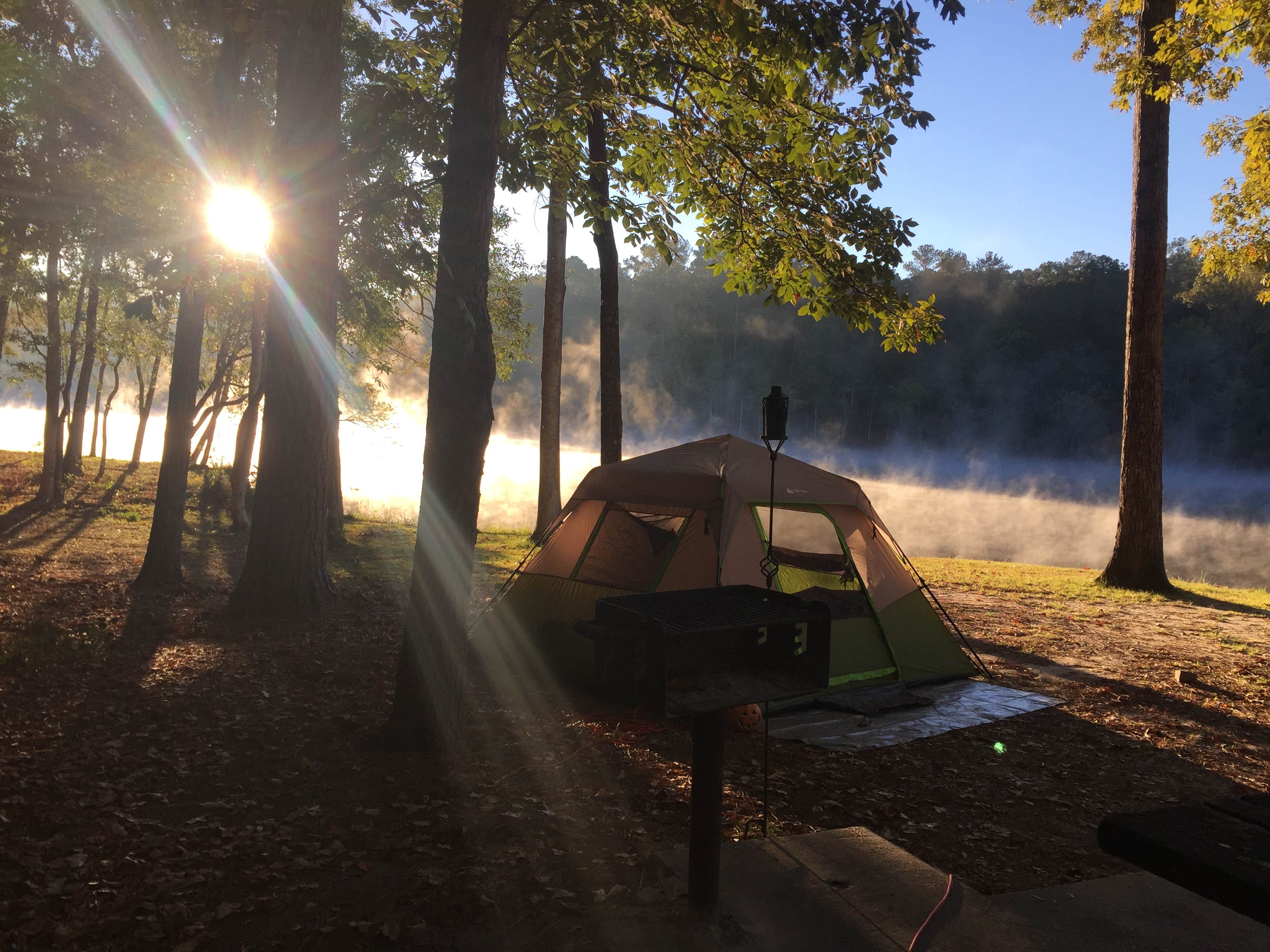 Stacey M.'s photo at Clarkco State Park Campground near Silas, AL
