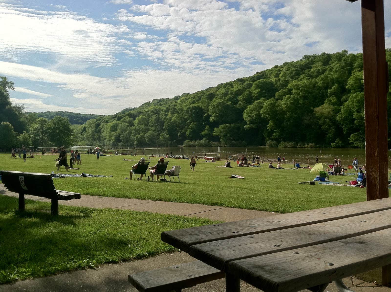 Camper-submitted photo at Raccoon Creek State Park Campground near Weirton, WV