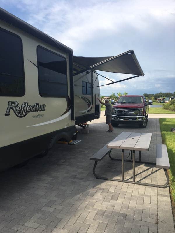 Marci R.'s photo of rv camping at Creekside RV Resort near Bokeelia, FL