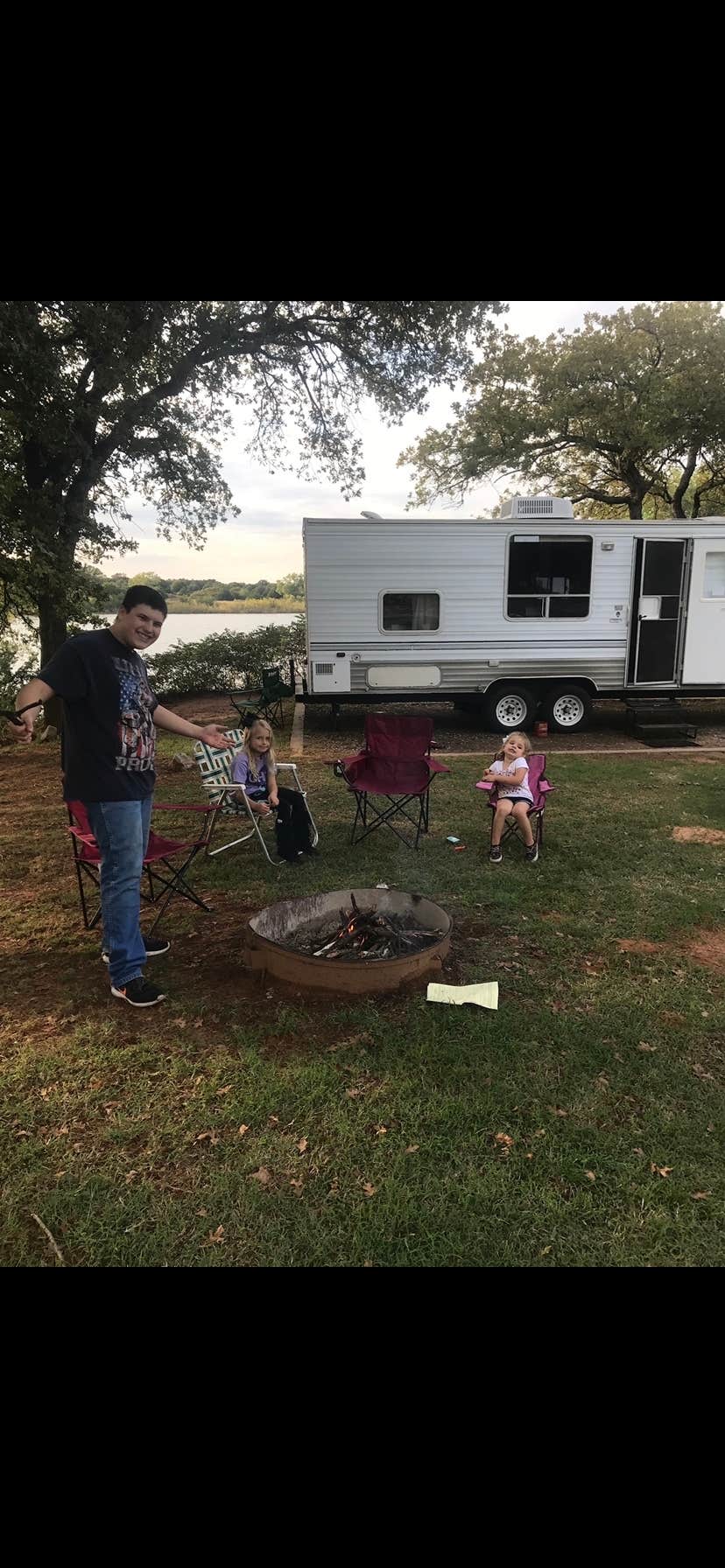 Kelsie L.'s photo at Fort Cobb State Park Campground near Foss, OK