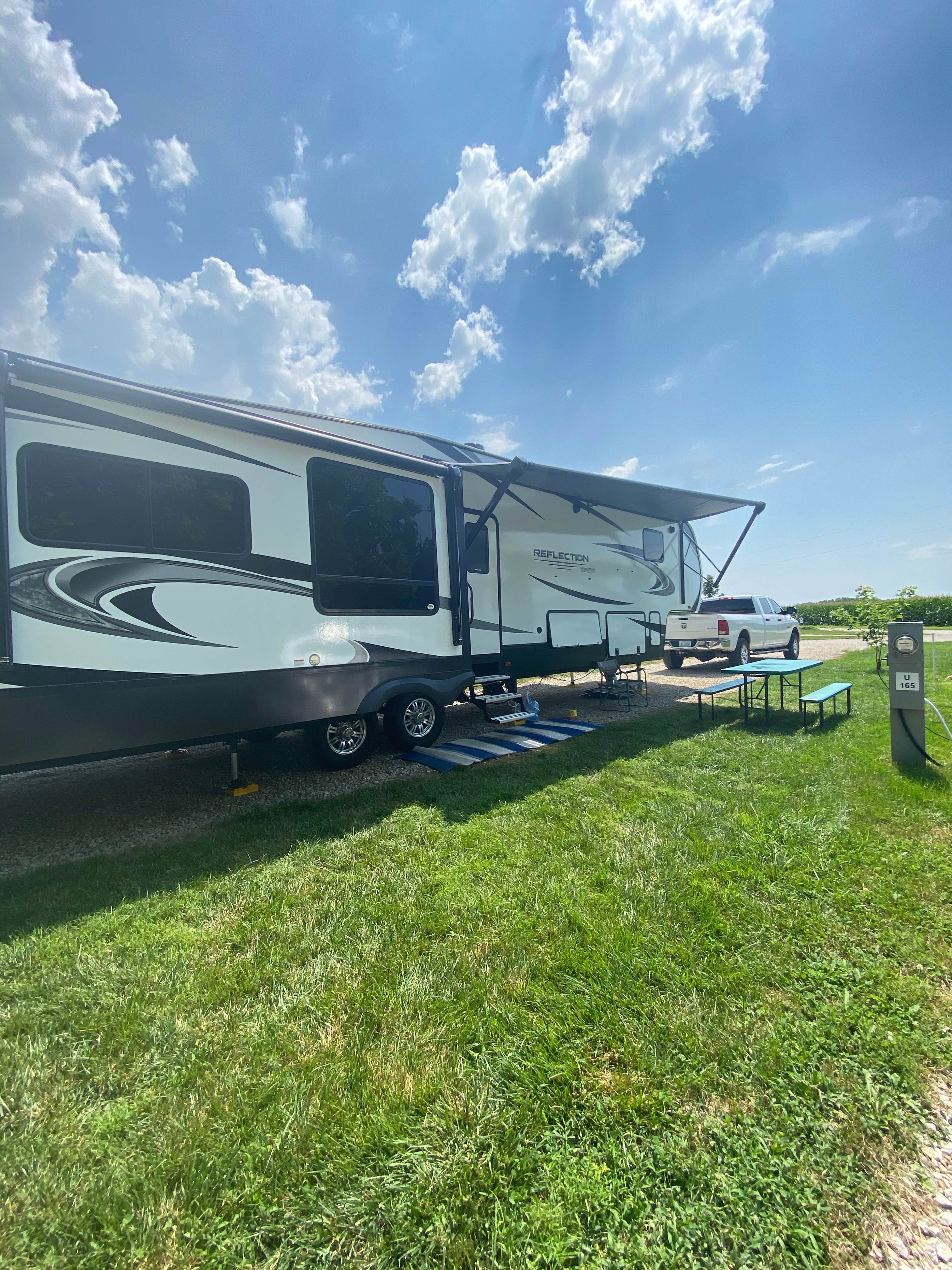 Camper-submitted photo at The Double J Campground and RV Park near Jacksonville, IL