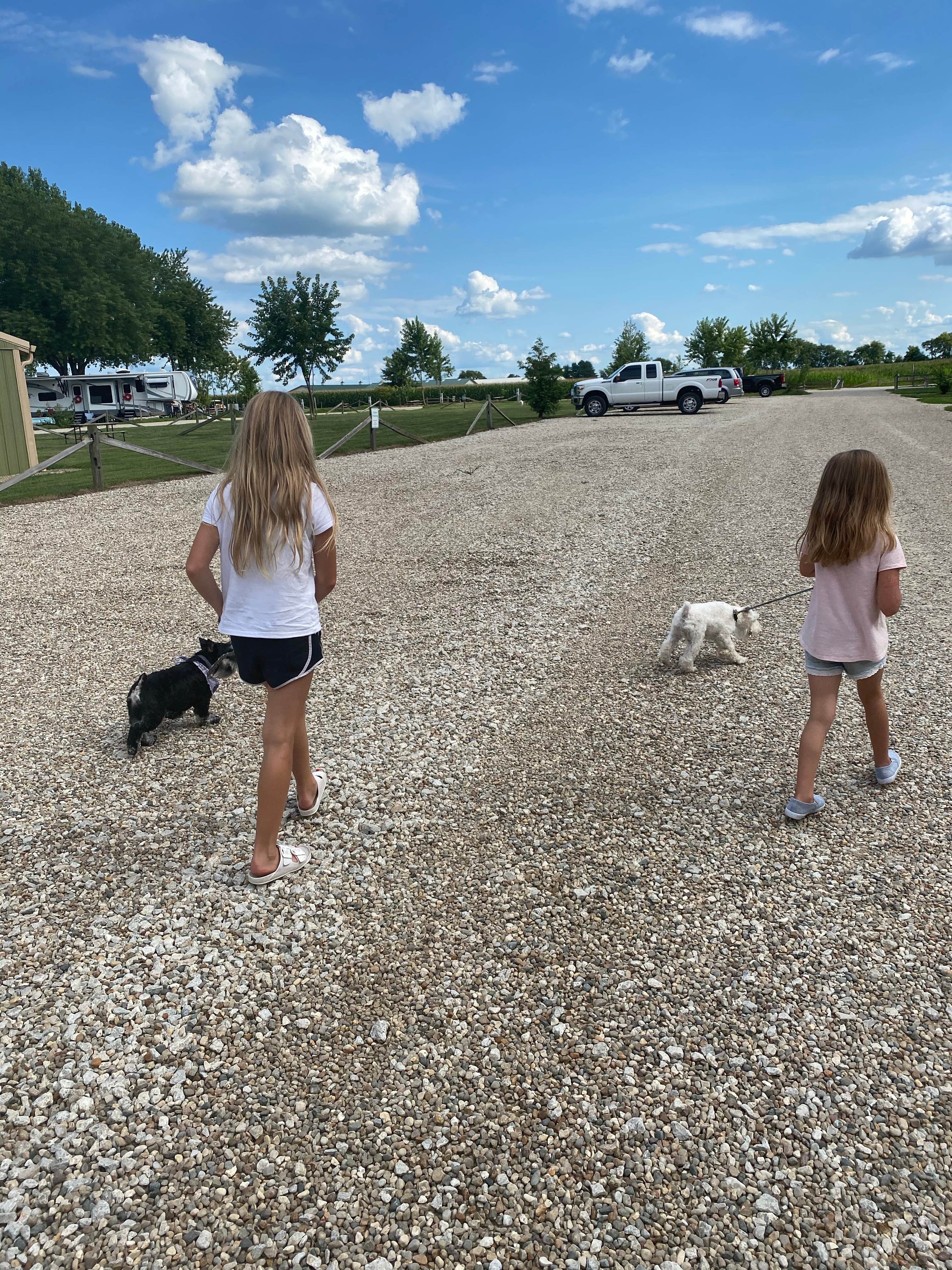 Kelsie L.'s photo of camping with pets at The Double J Campground and RV Park near Ramsey, IL