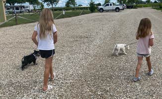 Kelsie L.'s photo of camping with pets at The Double J Campground and RV Park near Jacksonville, IL