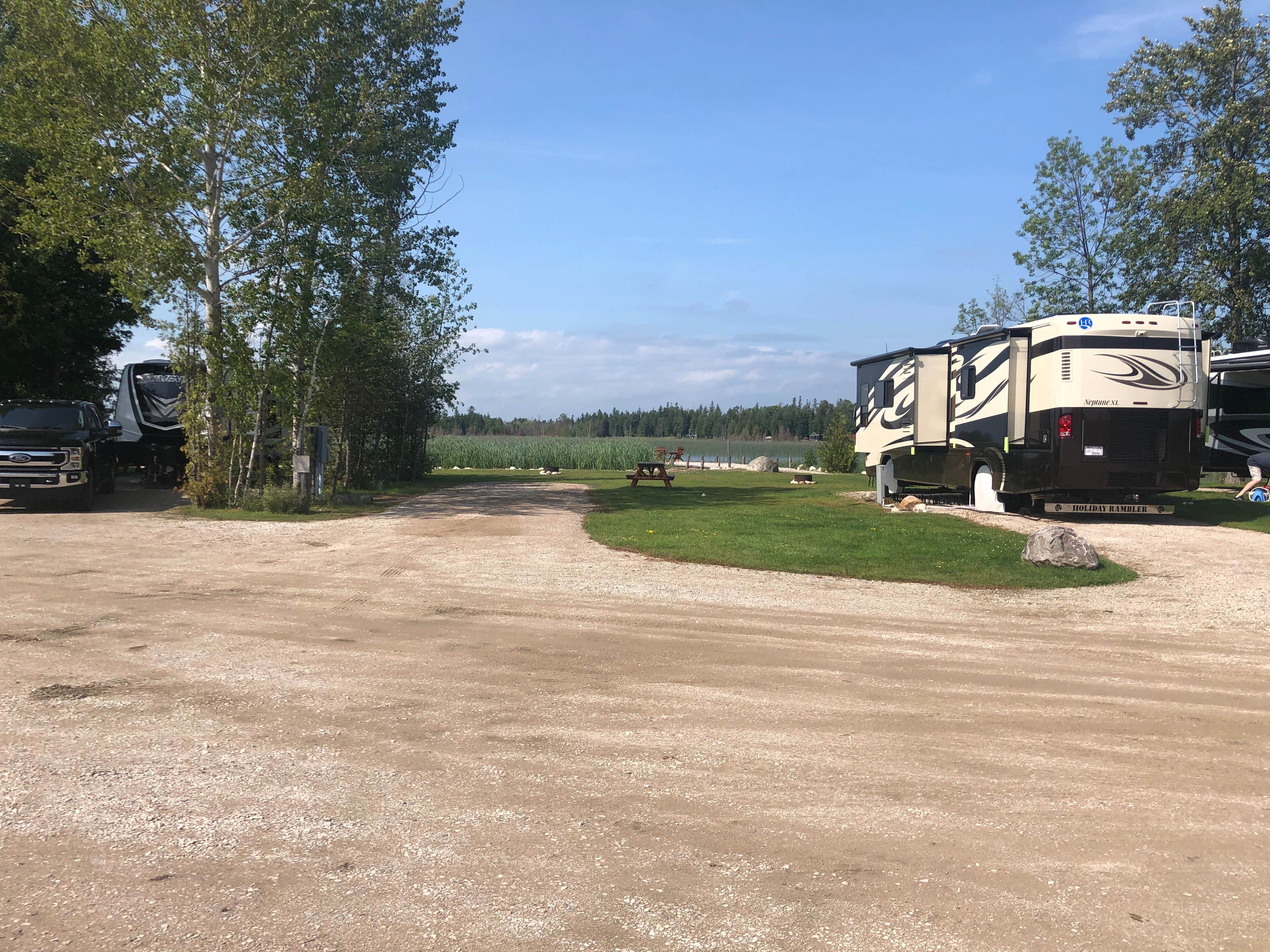 Camper-submitted photo at Paradise Point RV Park near De Tour Village, MI