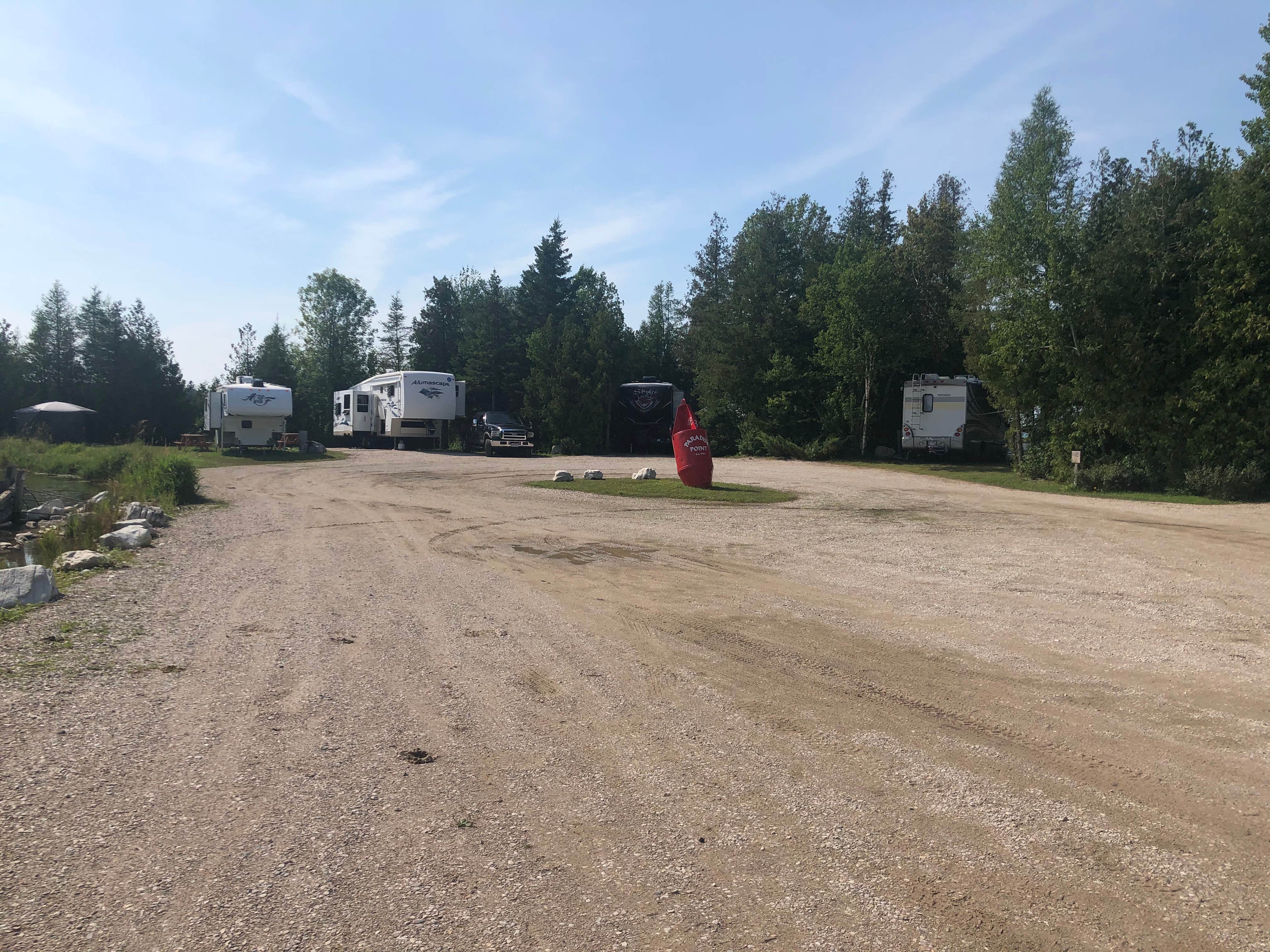 Camper-submitted photo at Paradise Point RV Park near Rudyard, MI