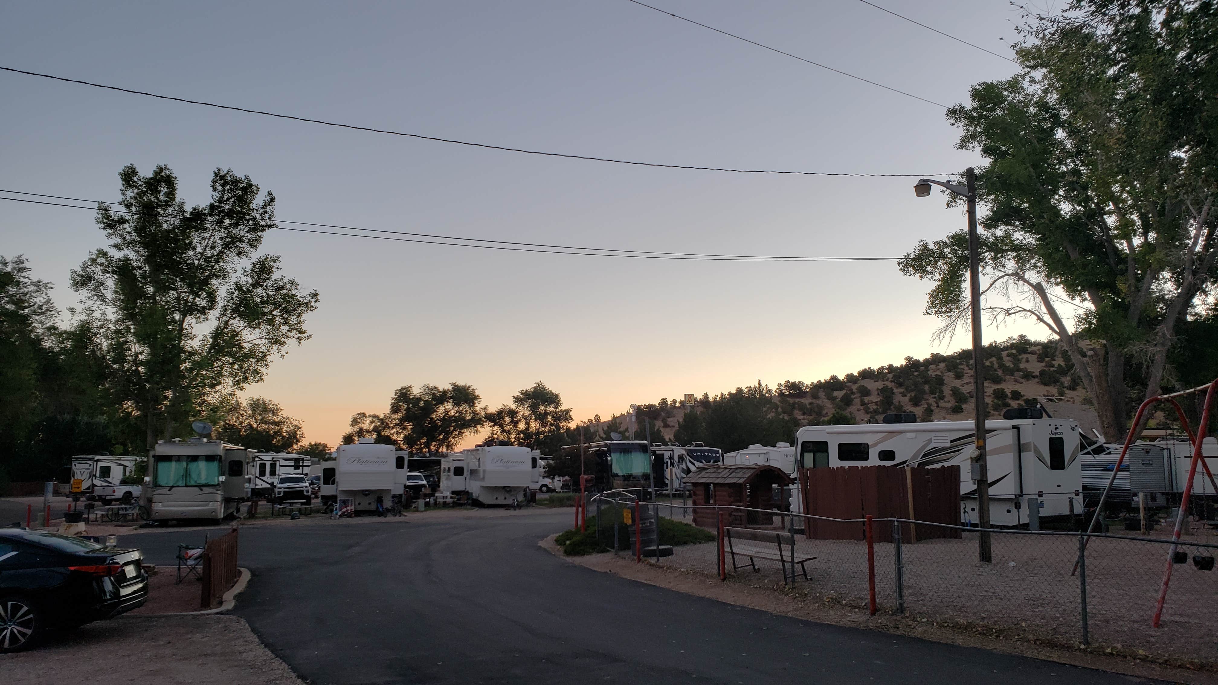 Lane H.'s photo of rv camping at Cedar City RV Resort by Rjourney near Kanarraville, UT