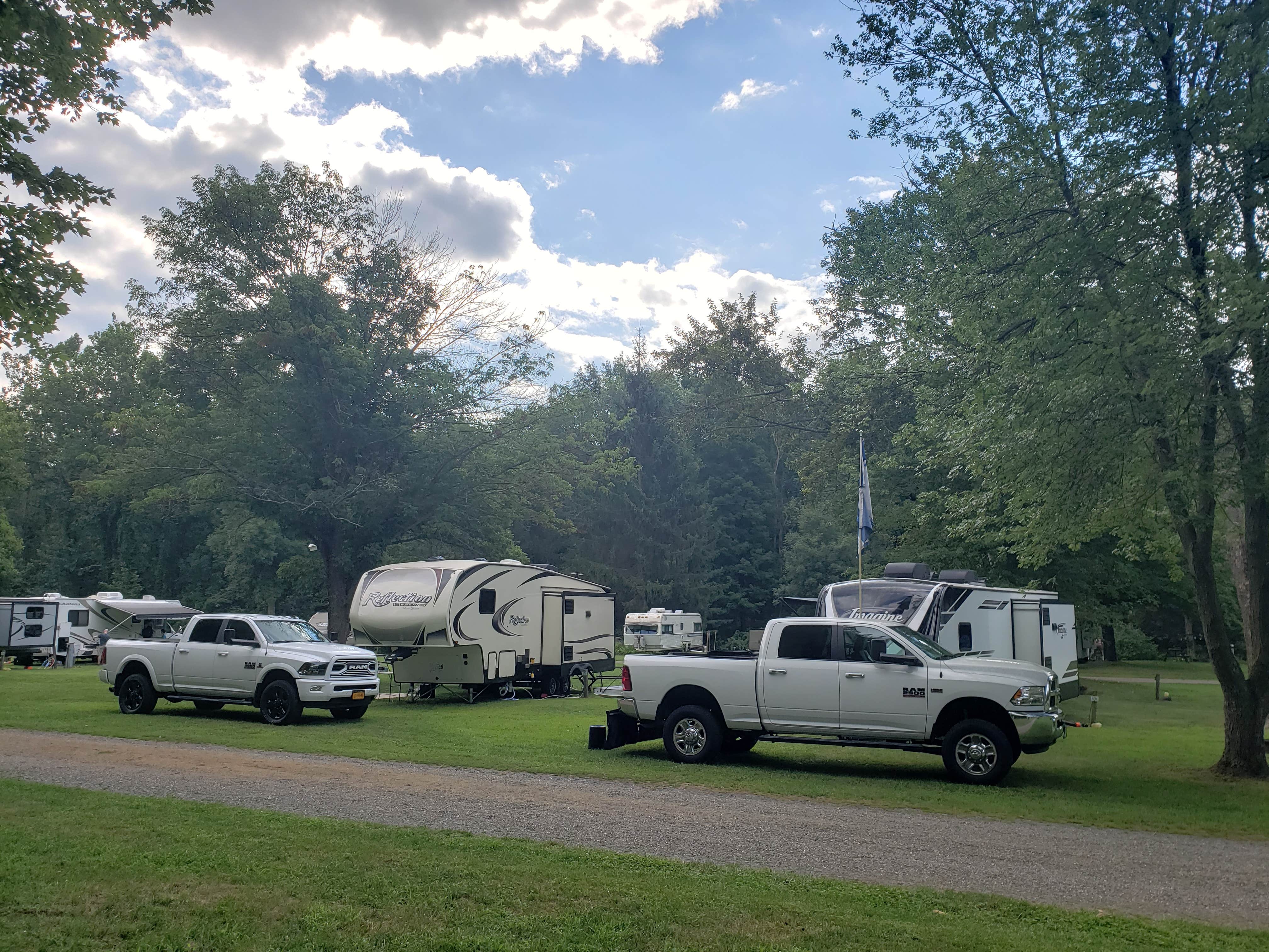 Camper submitted image from Brook N Wood Family Campground - 3