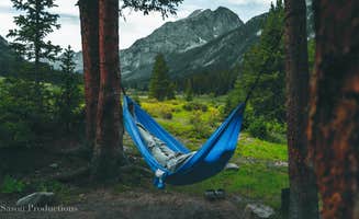 Derrick M.'s photo of tent camping at Portal Campground near Marble, CO