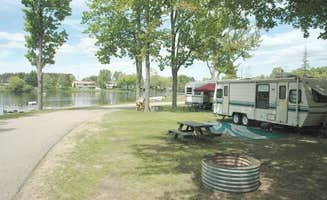Matthew E.'s photo of rv camping at Lake Billings RV Park & Campground near Luther, MI