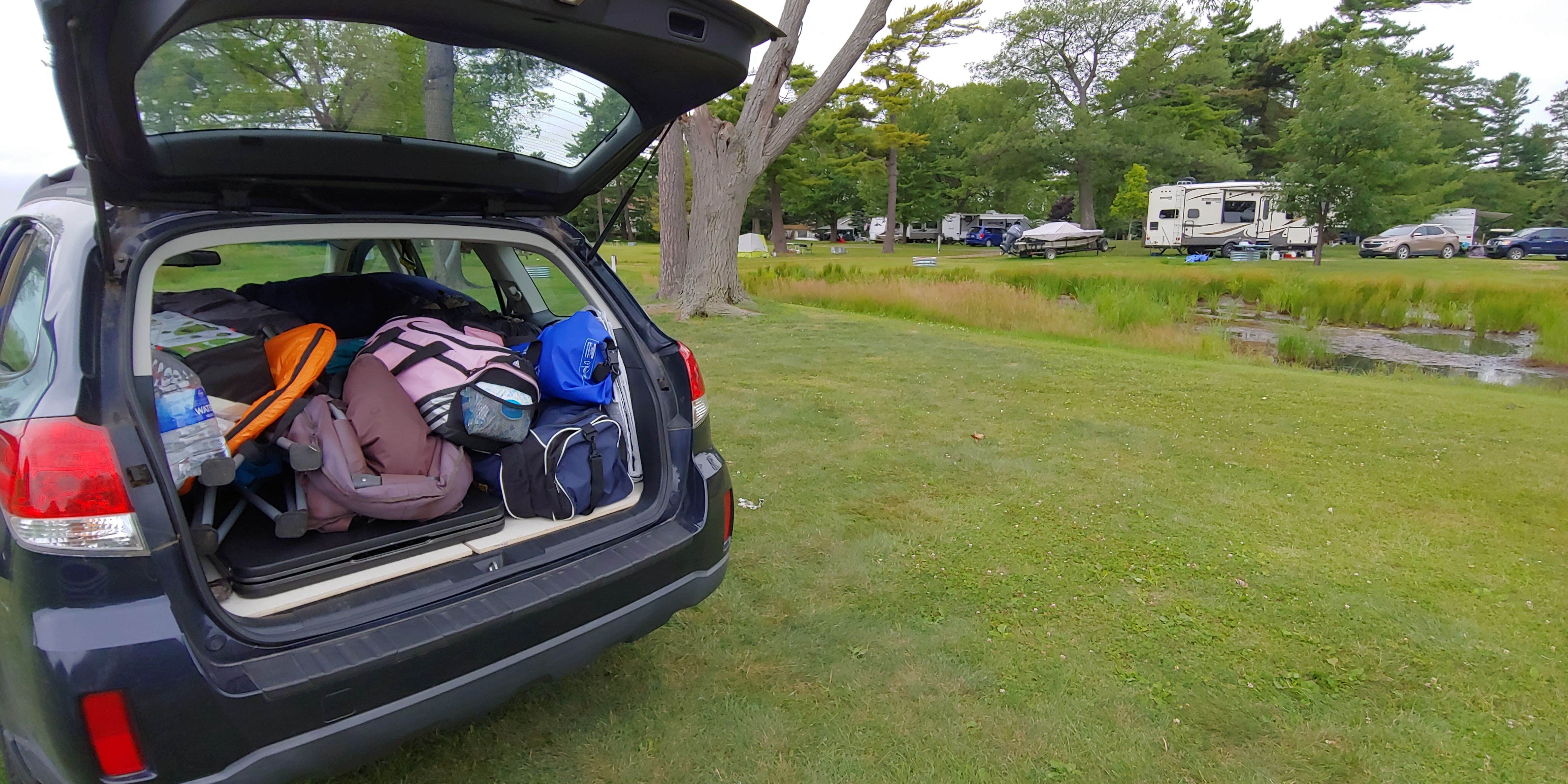 Camper-submitted photo at Gladstone Bay Campground near Nahma, MI
