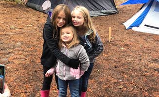 Kelsie L.'s photo of a dispersed camping area at Gifford Pinchot National Forest Dispersed Site near Battle Ground, WA