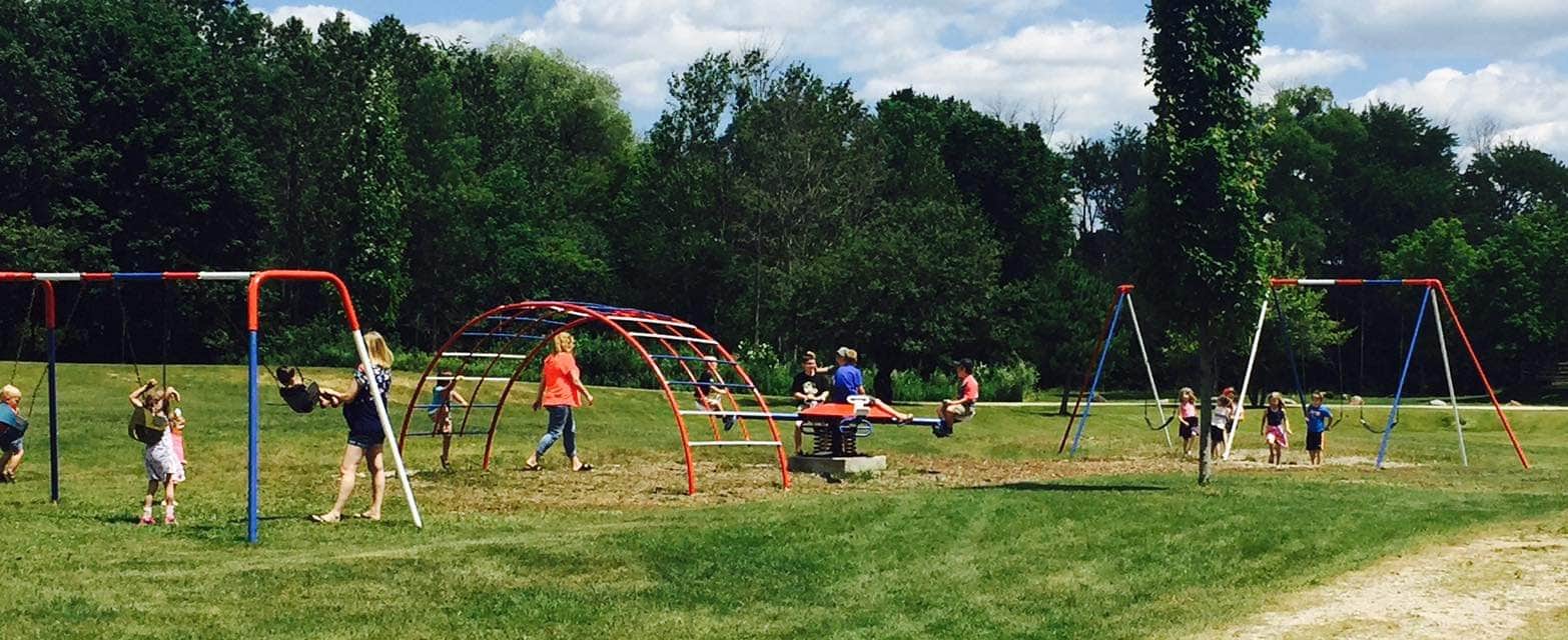 Camping near Paris Park: Blodgett Landing RV Park and Campground, Paris, Michigan