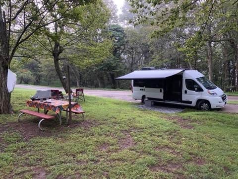 Michael S.'s photo of rv camping at Rocky Knob Campground — Blue Ridge Parkway near Draper, VA