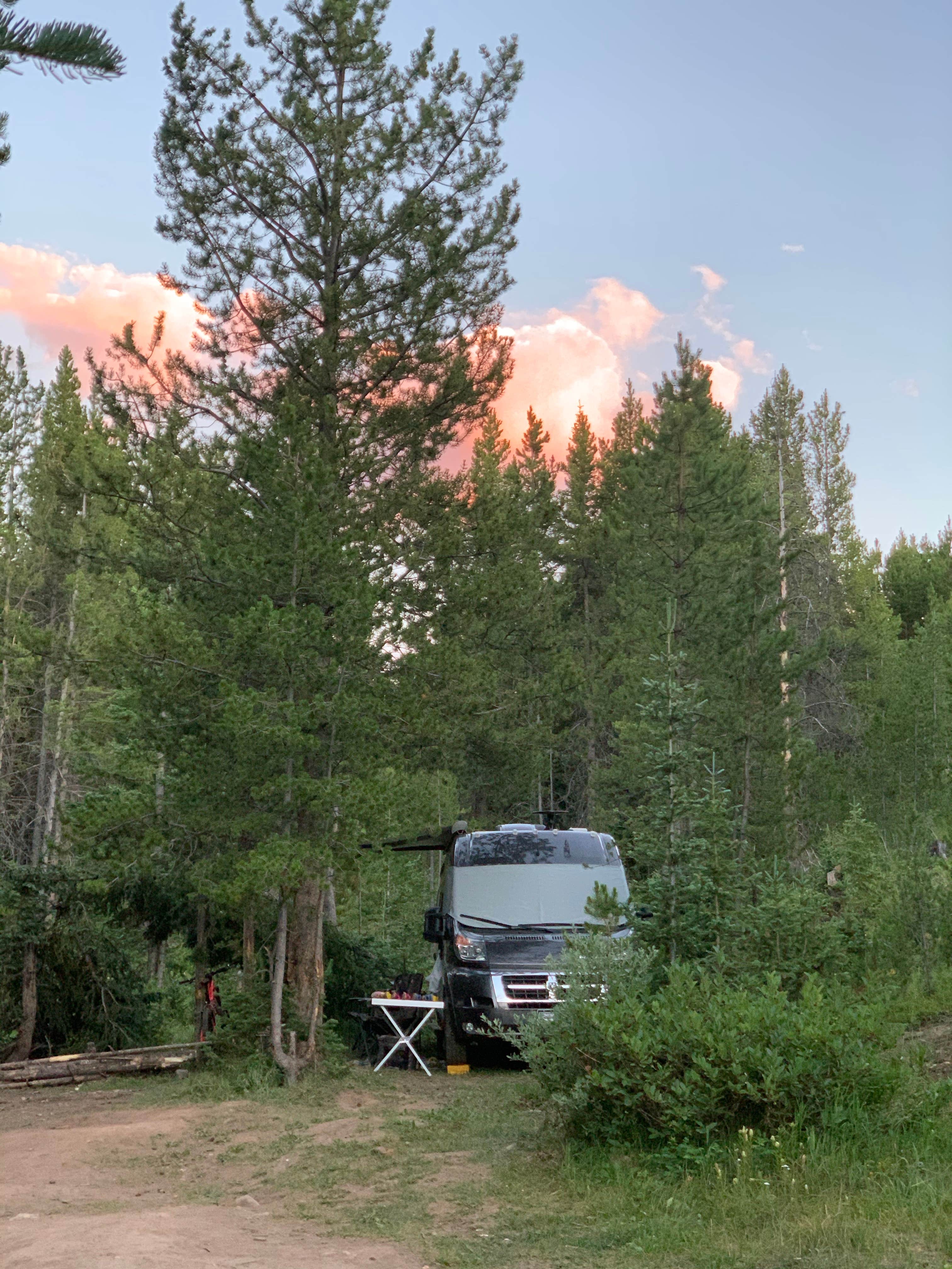 Stacy M.'s photo of rv camping at Vasquez Ridge near Parshall, CO