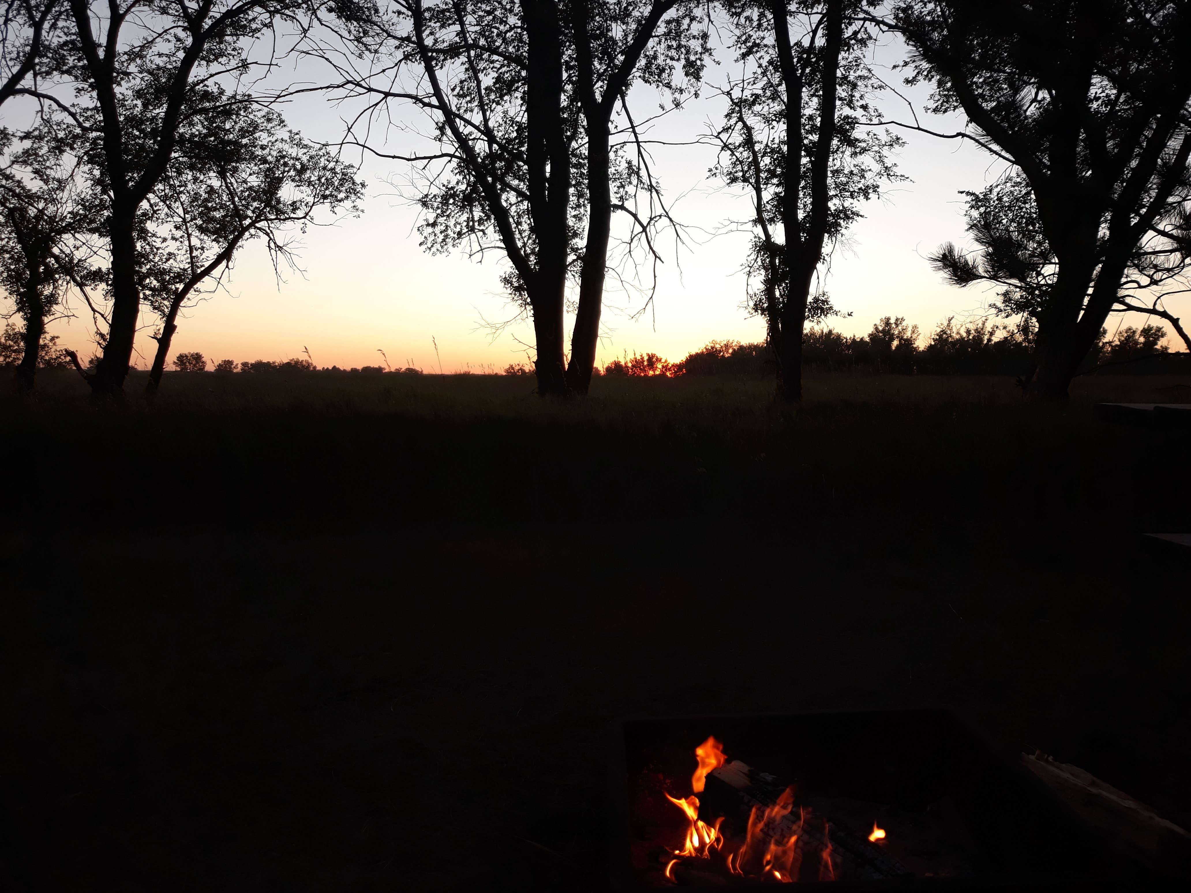 Camper-submitted photo at Sweet Briar Lake near Mandan, ND