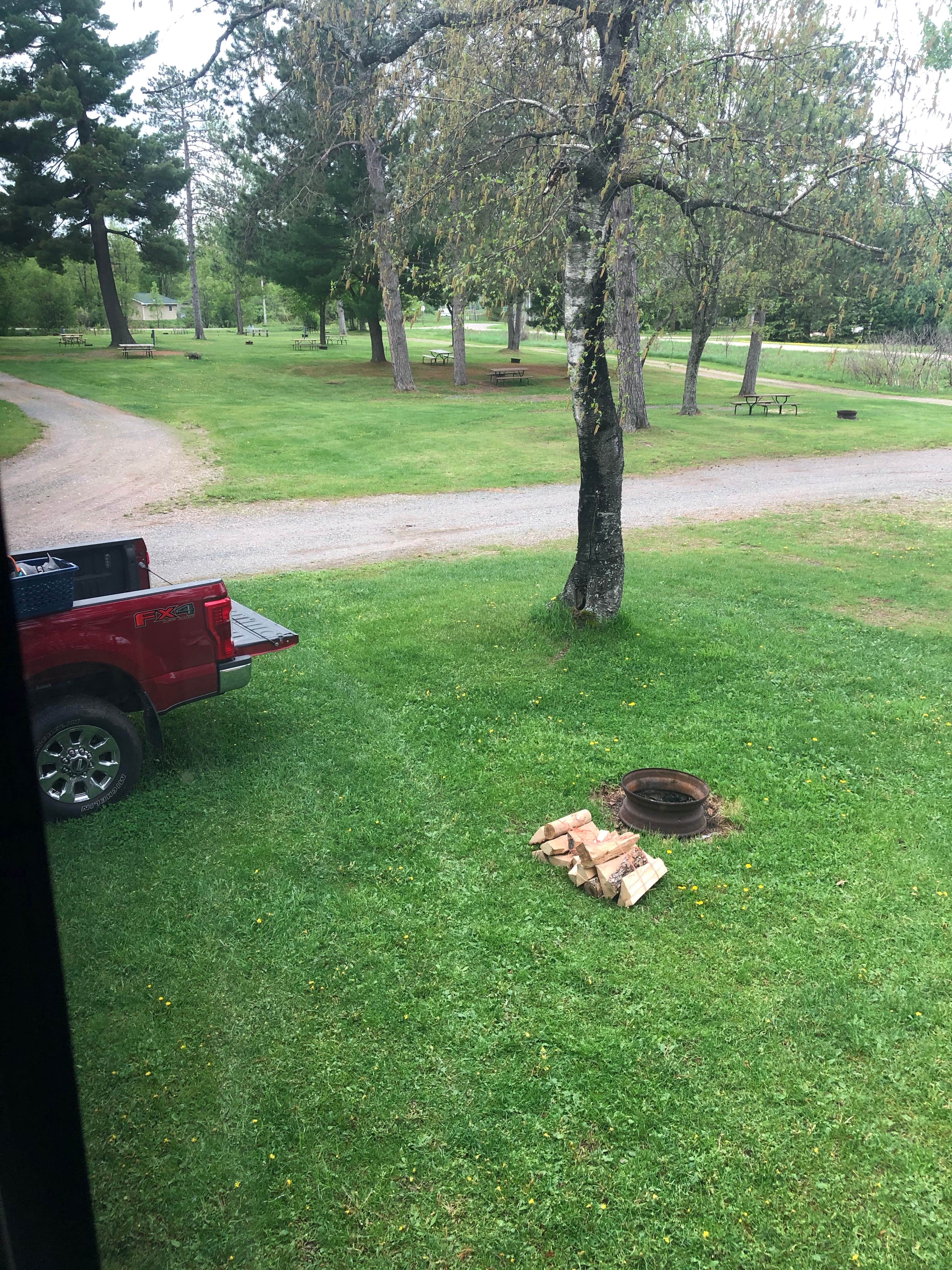 Camper-submitted photo at Summer Breeze Campground near Amberg, WI
