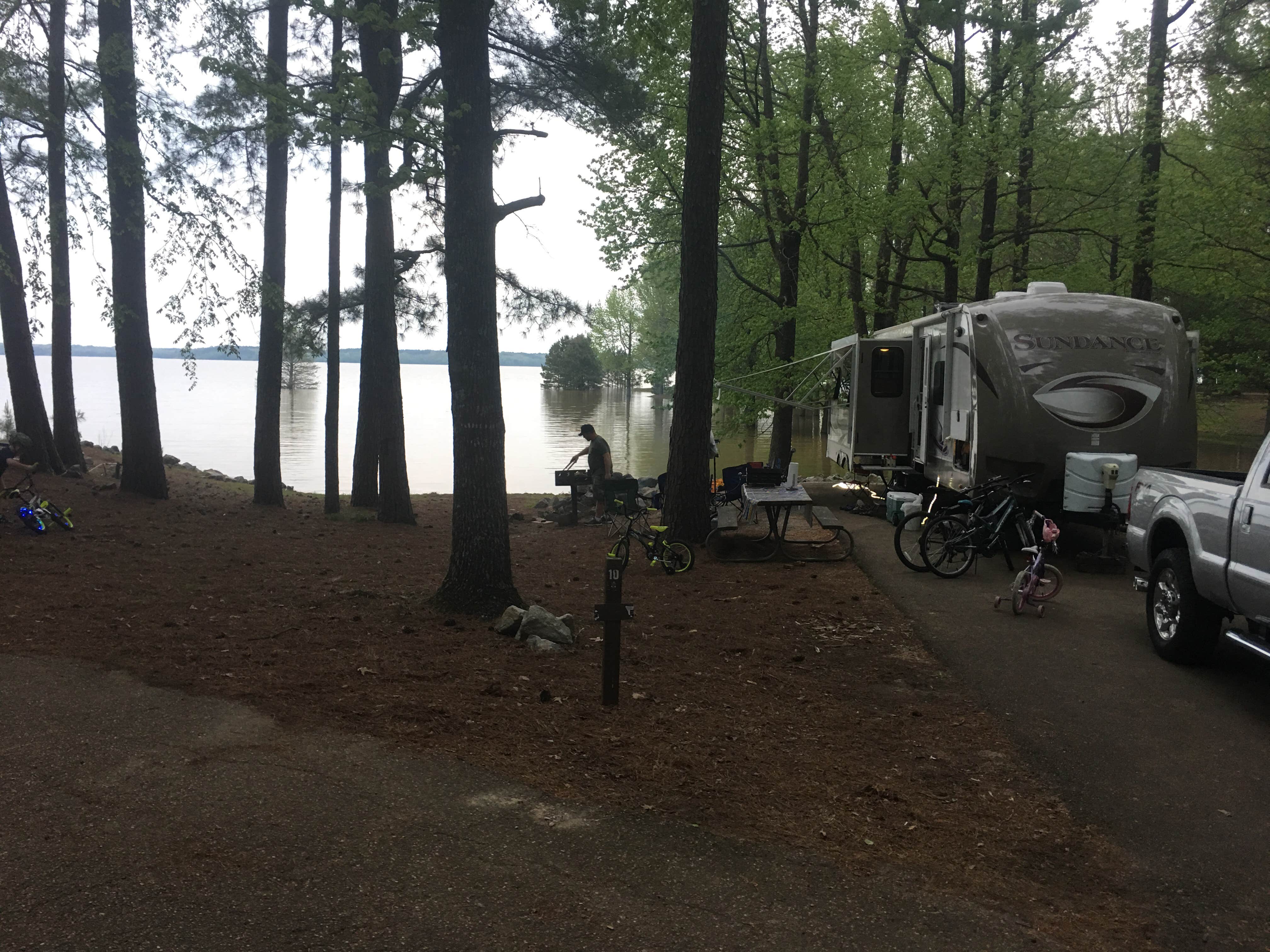 Suzi T.'s photo of rv camping at George P. Cossar State Park Campground near Oxford, MS