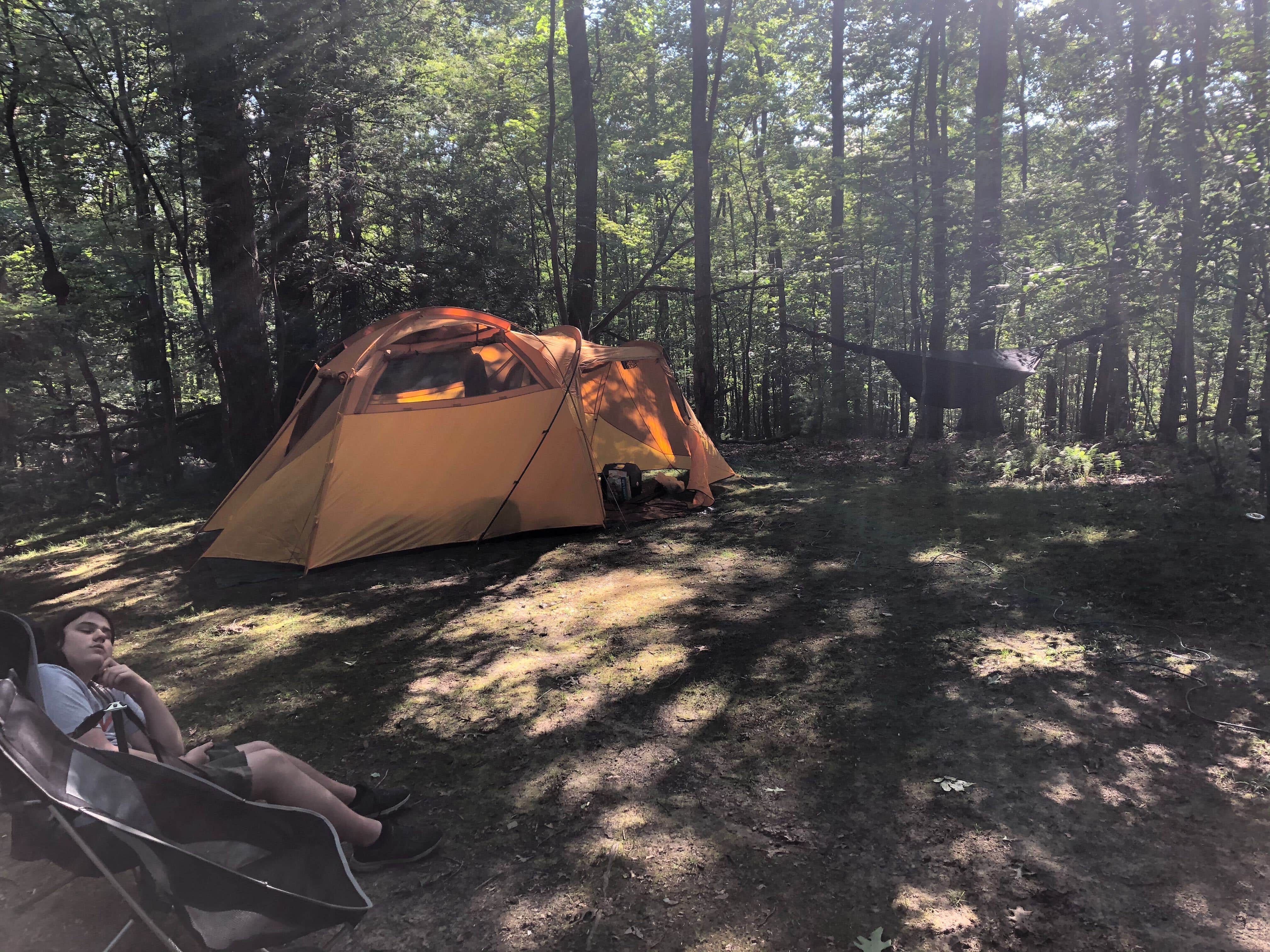 Travis C.'s photo at Babcock State Park Campground near Danese, WV