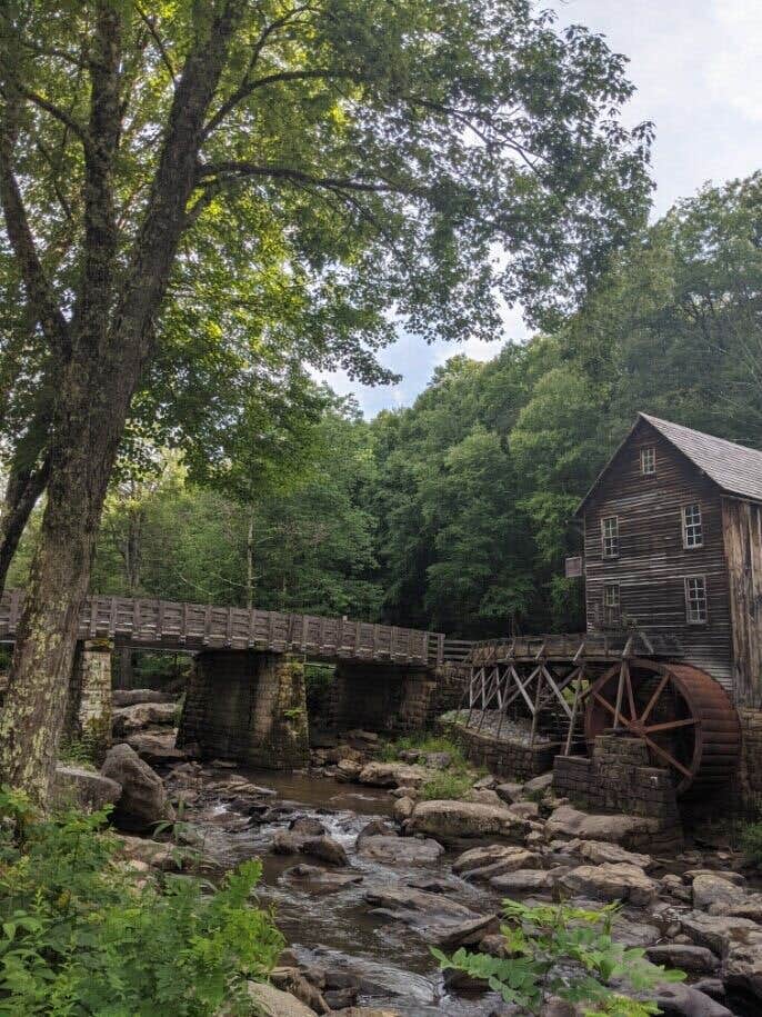Travis C.'s photo of a cabin at Babcock State Park Campground near Buckeye, WV