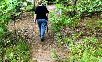 Annell N.'s photo of camping with pets at Rolling View — Falls Lake State Recreation Area near Garner, NC