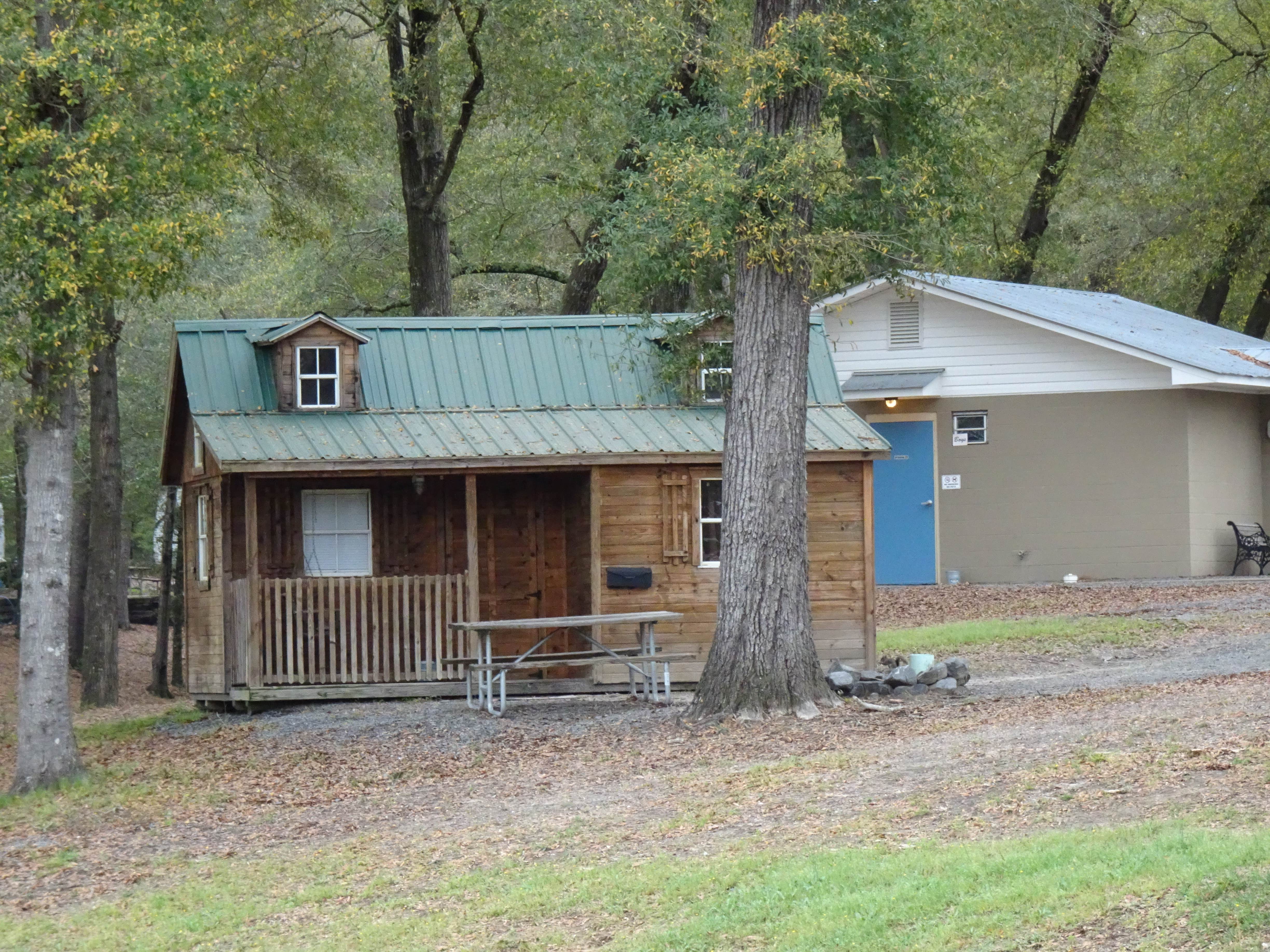 Annell N.'s photo of glamping accommodations at Fair Harbor RV Park near Lizella, GA