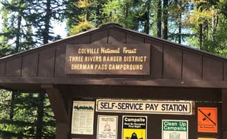 Teresa H.'s photo of glamping accommodations at Sherman Overlook Campground near Lake Roosevelt National Recreation Area