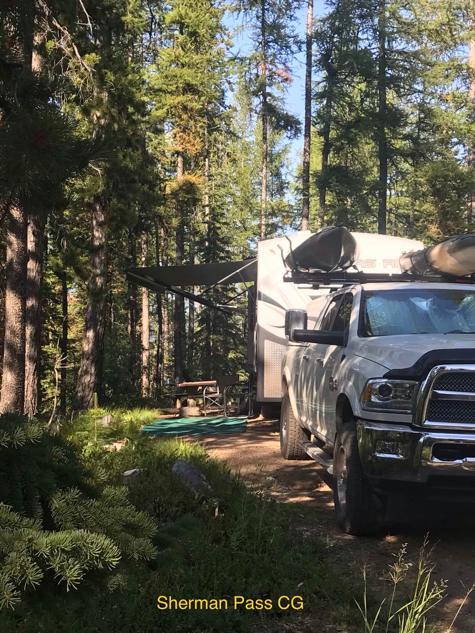 Camper submitted image from Sherman Pass Overlook Campground - 5