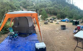 Drew M.'s photo of tent camping at Lake Clementine Boat In — Auburn State Recreation Area near Sutter Creek, CA