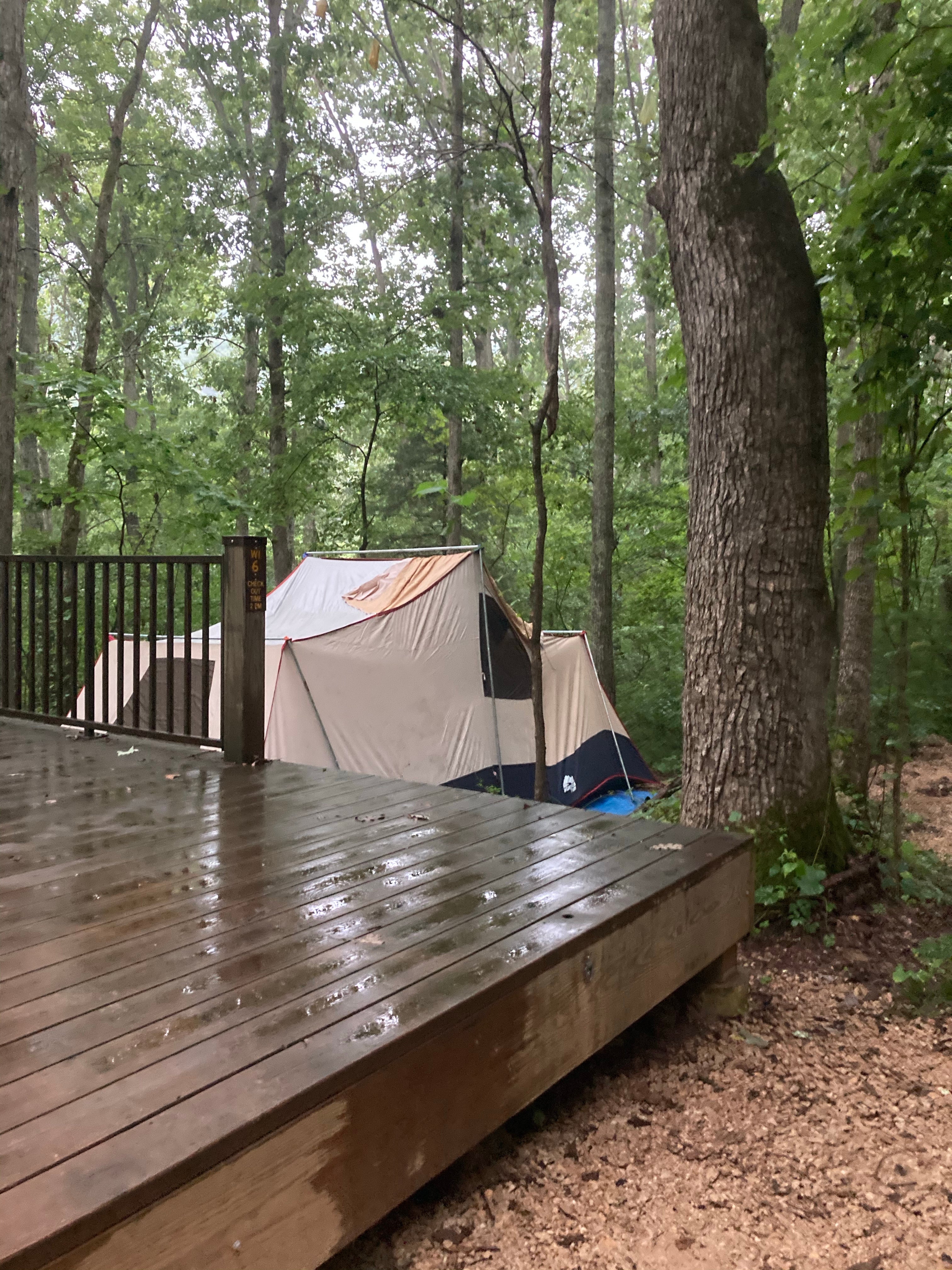Camper submitted image from Timbuktu Campground — Echo Bluff State Park - 1
