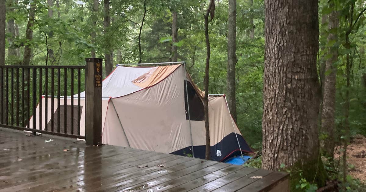 Timbuktu Campground — Echo Bluff State Park