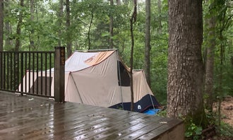 Camping near Alley Spring Campground — Ozark National Scenic Riverway: Timbuktu Campground — Echo Bluff State Park, Eminence, Missouri