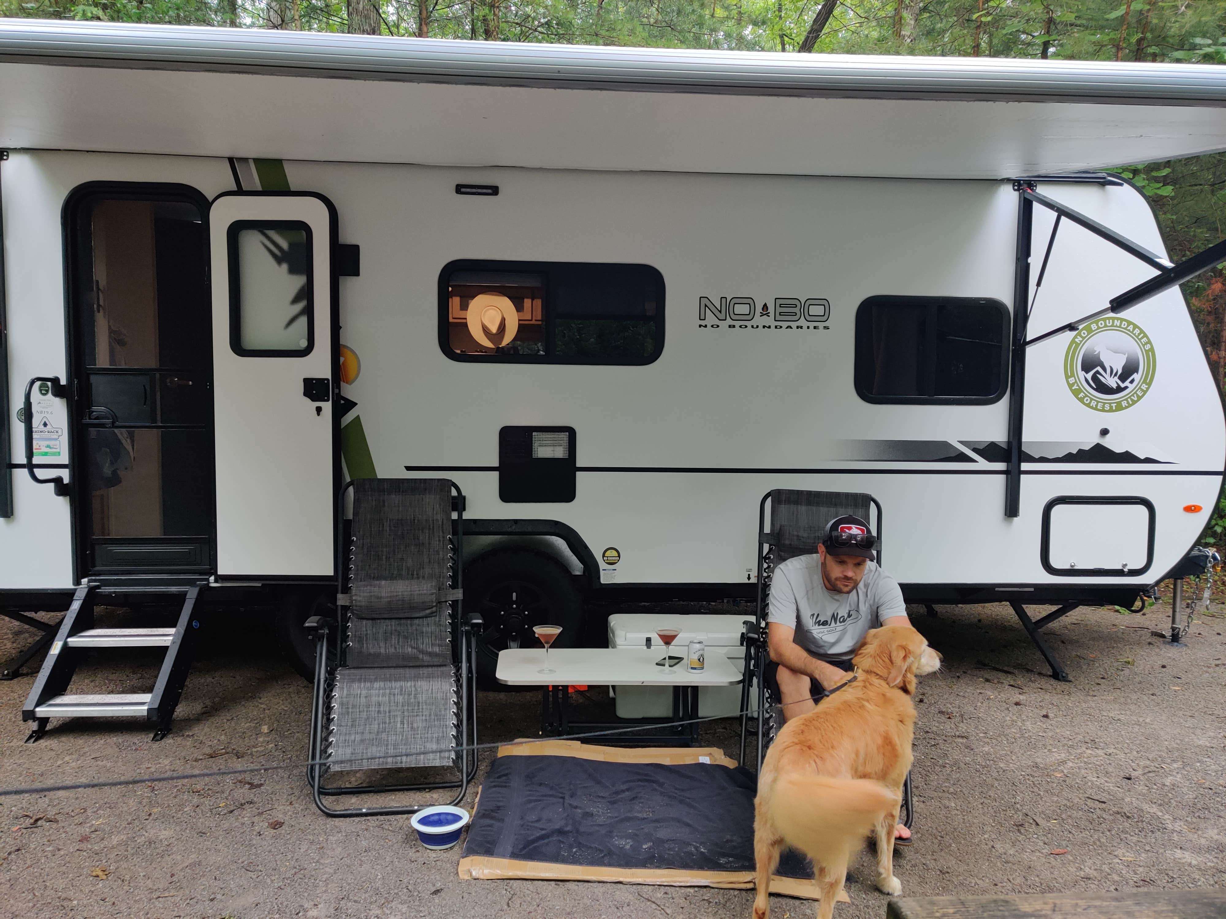 Manie D.'s photo of rv camping at Chilhowee Recreation Area near Dunlap, TN