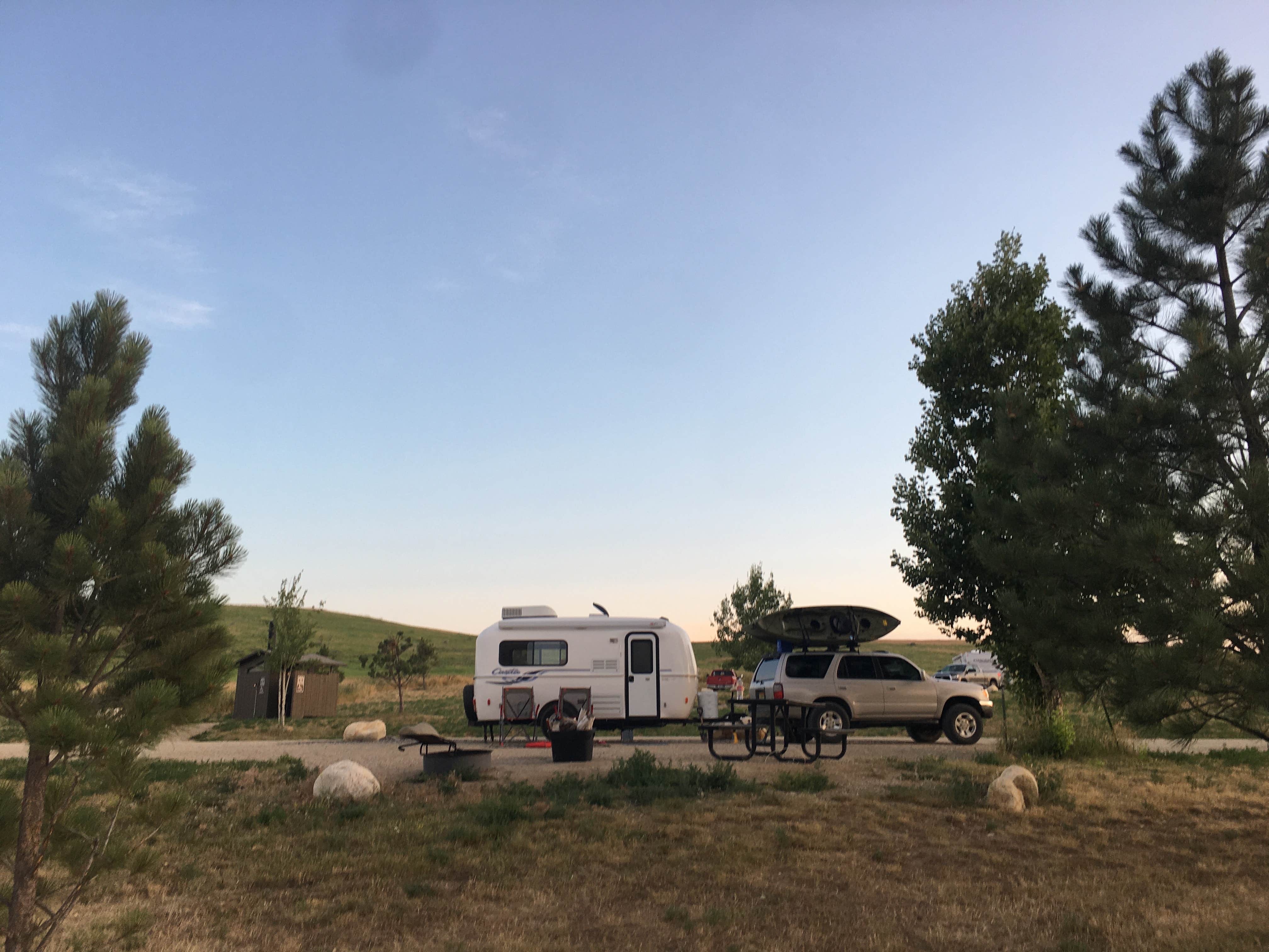 Rita G.'s photo of rv camping at Cooney State Park Campground near Roberts, MT