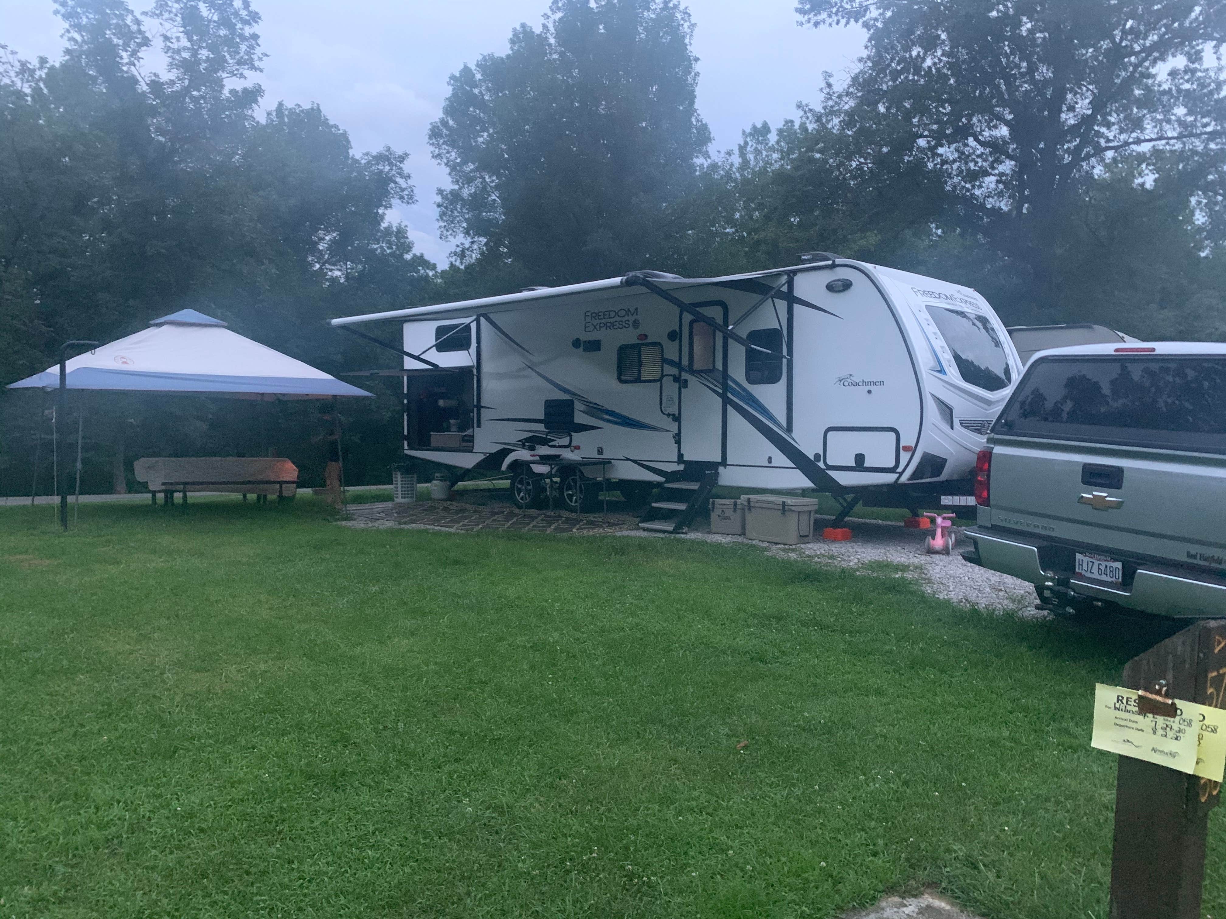 Zach F.'s photo at Kincaid Lake State Park Campground near Melbourne, KY